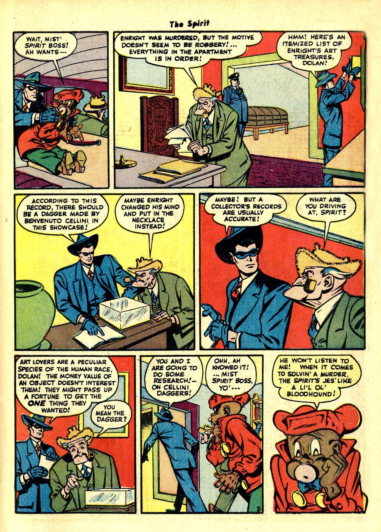Read online The Spirit (1944) comic -  Issue #7 - 5