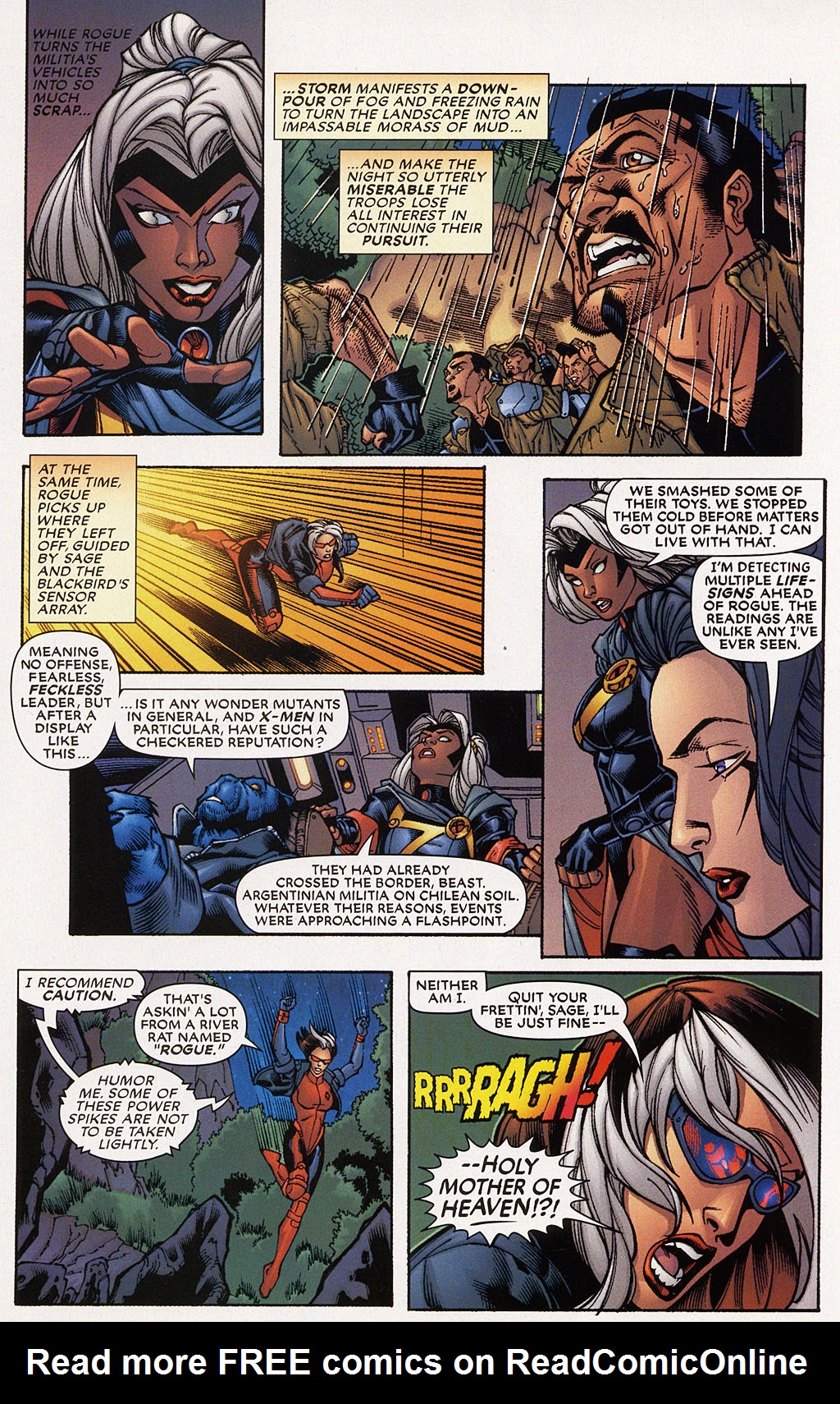 Read online X-Treme X-Men: Savage Land comic -  Issue #1 - 12