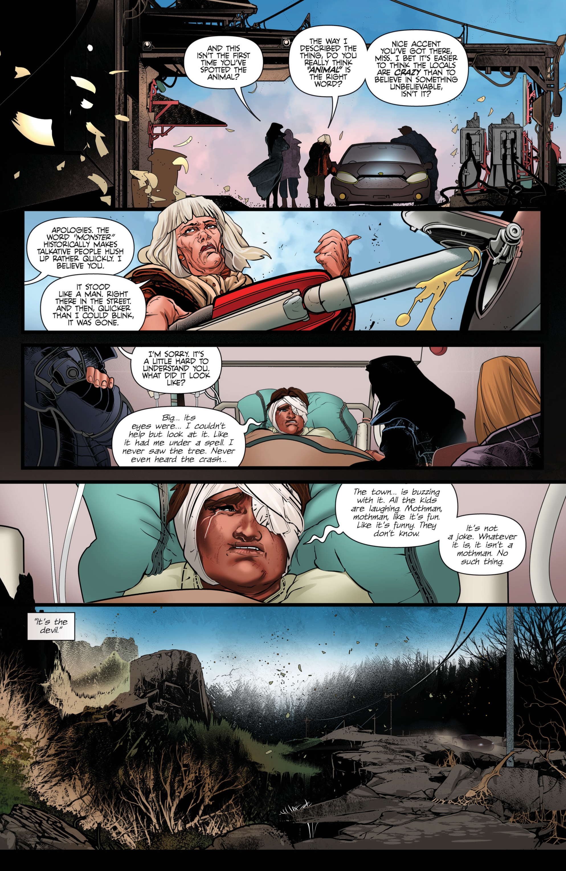 Read online Van Helsing vs Frankenstein comic -  Issue #1 - 14