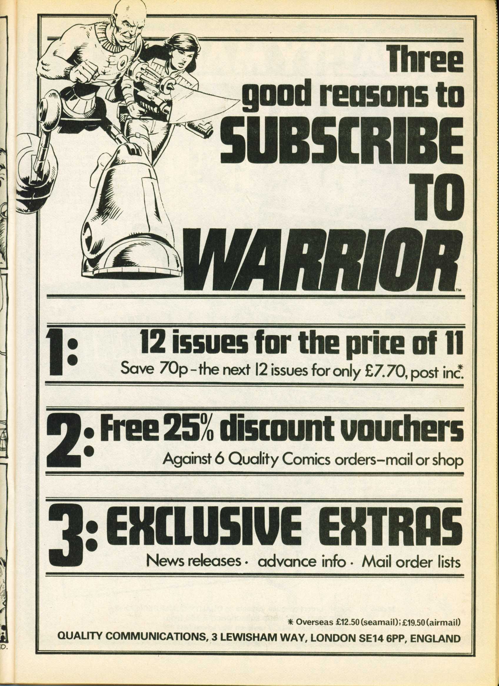 Read online Warrior comic -  Issue #19 - 11