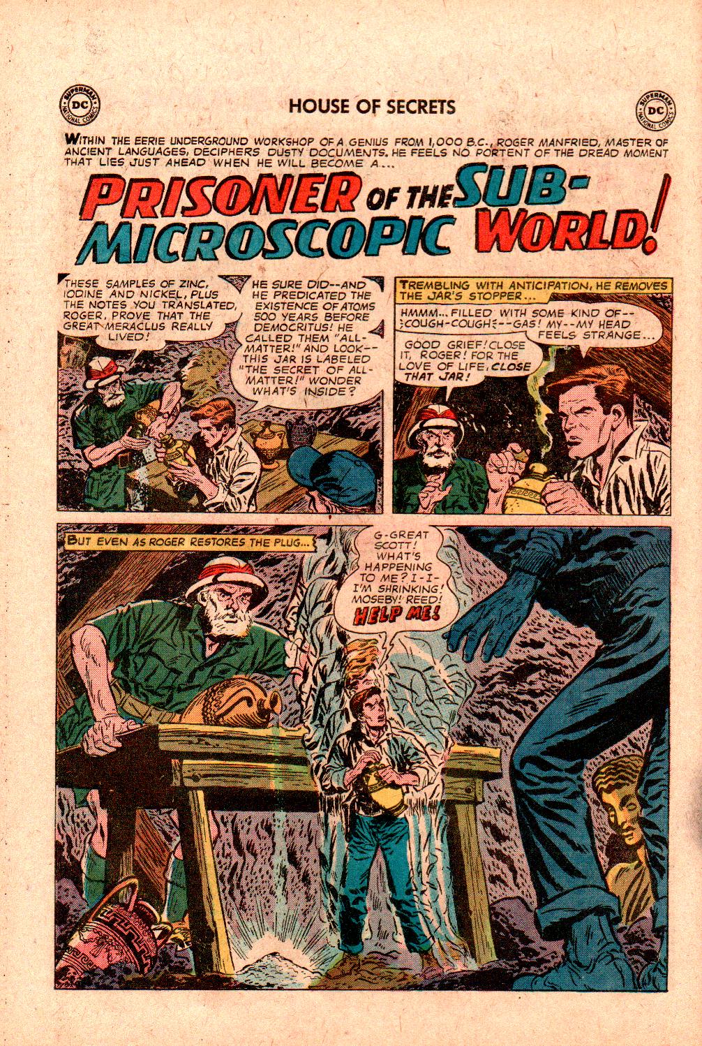 Read online House of Secrets (1956) comic -  Issue #56 - 14