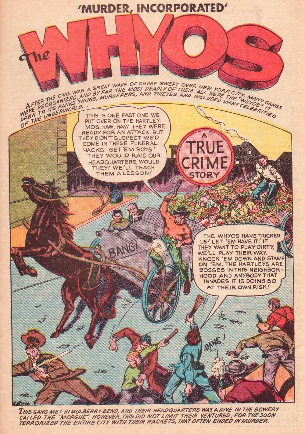 Read online Murder Incorporated (1948) comic -  Issue #8 - 23