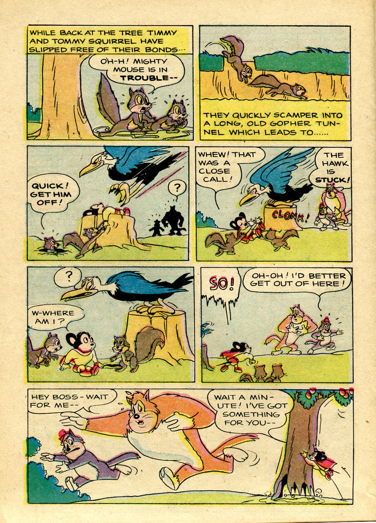 Read online Paul Terry's Mighty Mouse Comics comic -  Issue #44 - 70