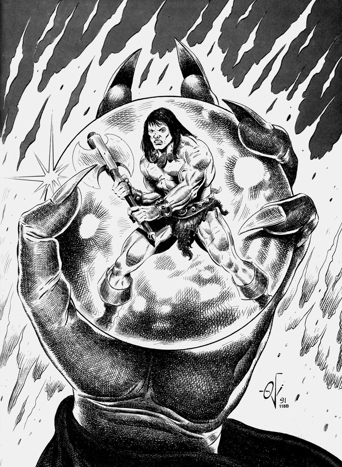 Read online Conan Saga comic -  Issue #60 - 57