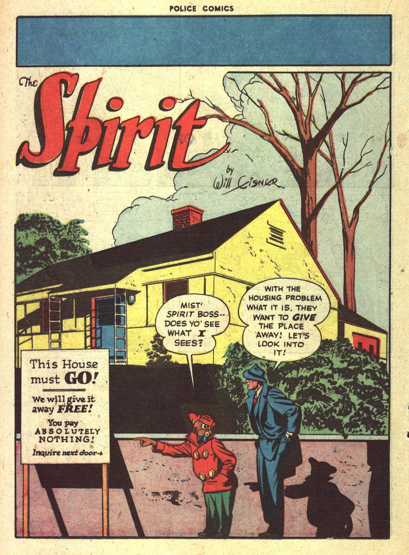 Read online Police Comics comic -  Issue #65 - 30