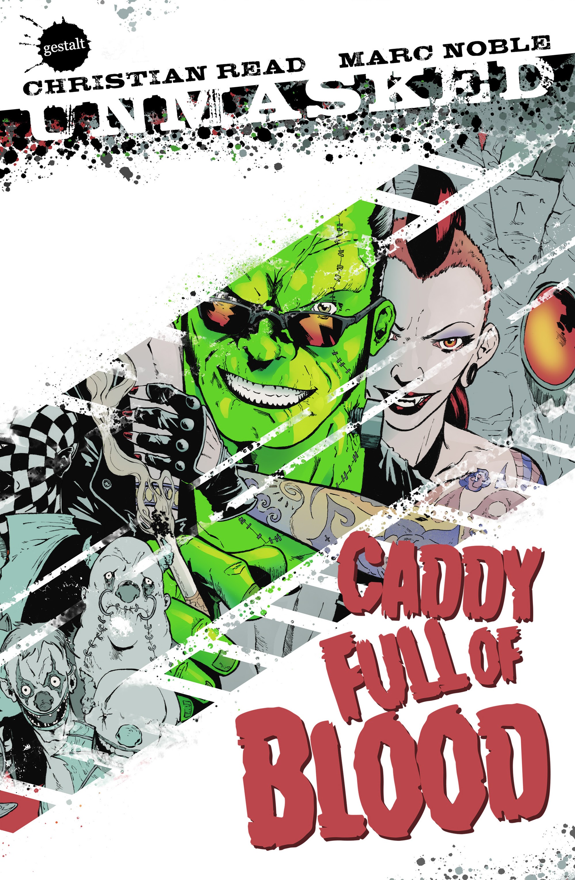 Read online Unmasked: Caddy Full of Blood comic -  Issue # Full - 1