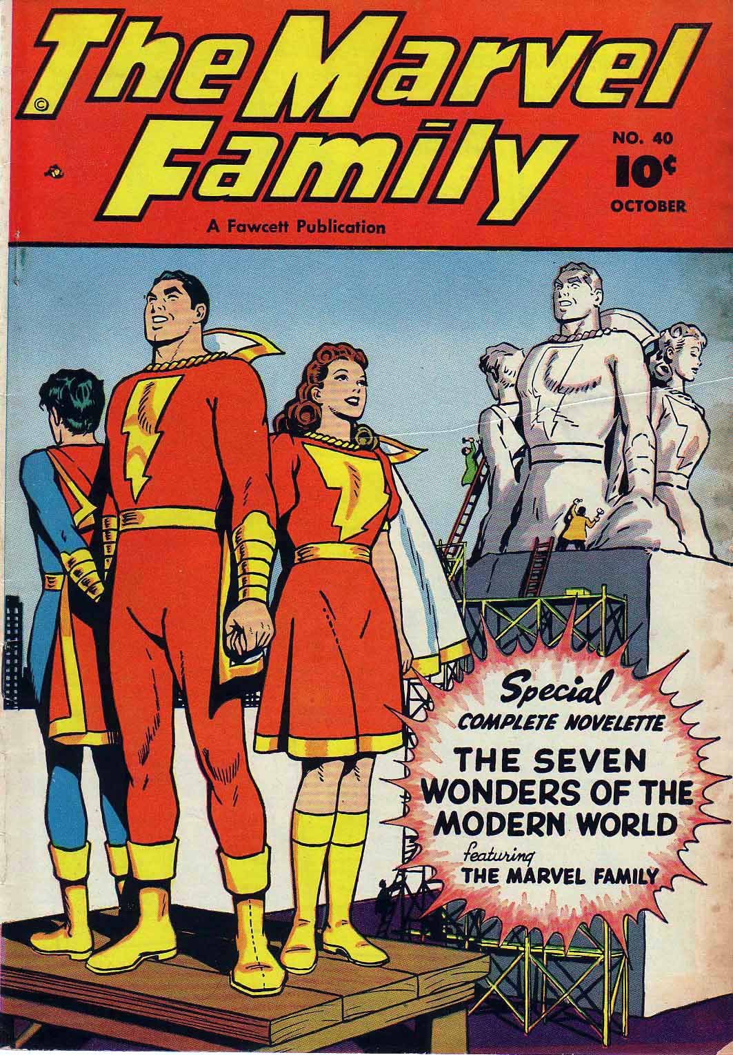 Read online The Marvel Family comic -  Issue #40 - 1