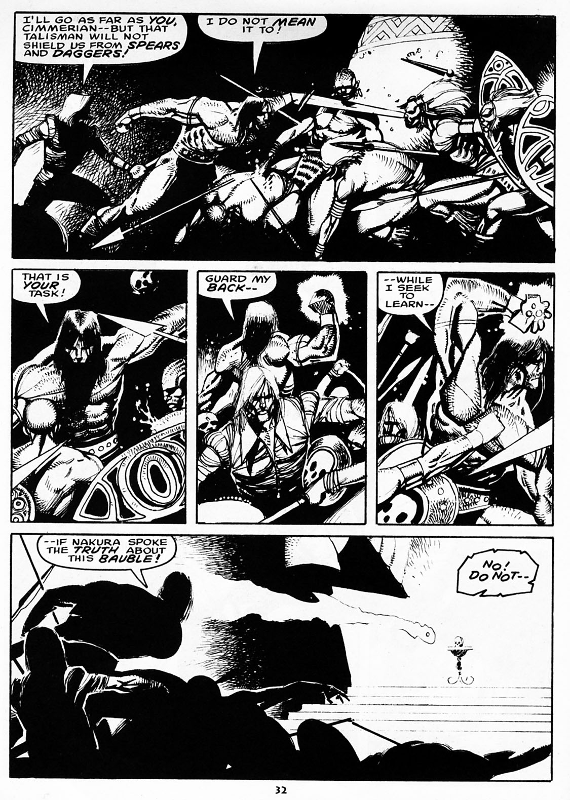 The Savage Sword Of Conan issue 220 - Page 33