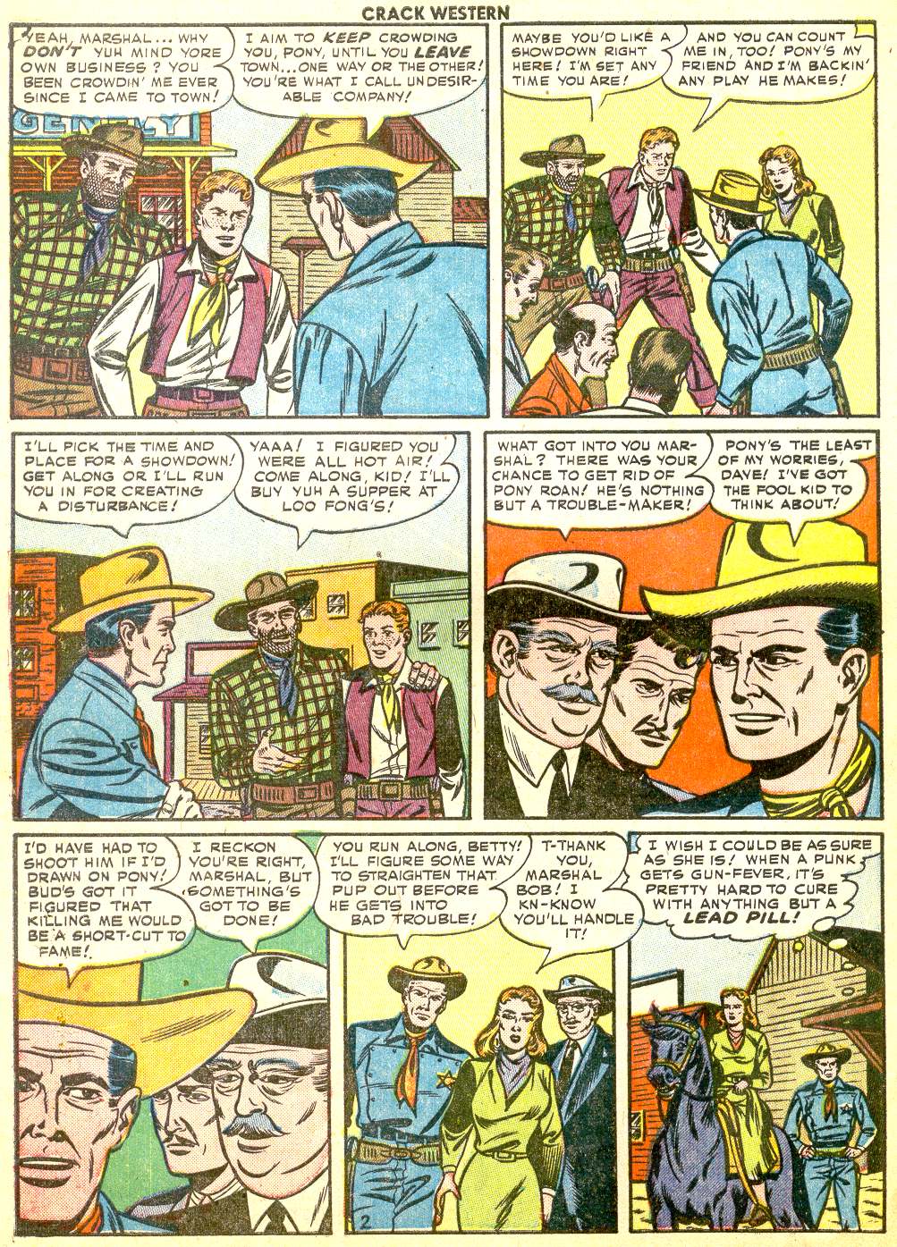 Read online Crack Western comic -  Issue #76 - 28