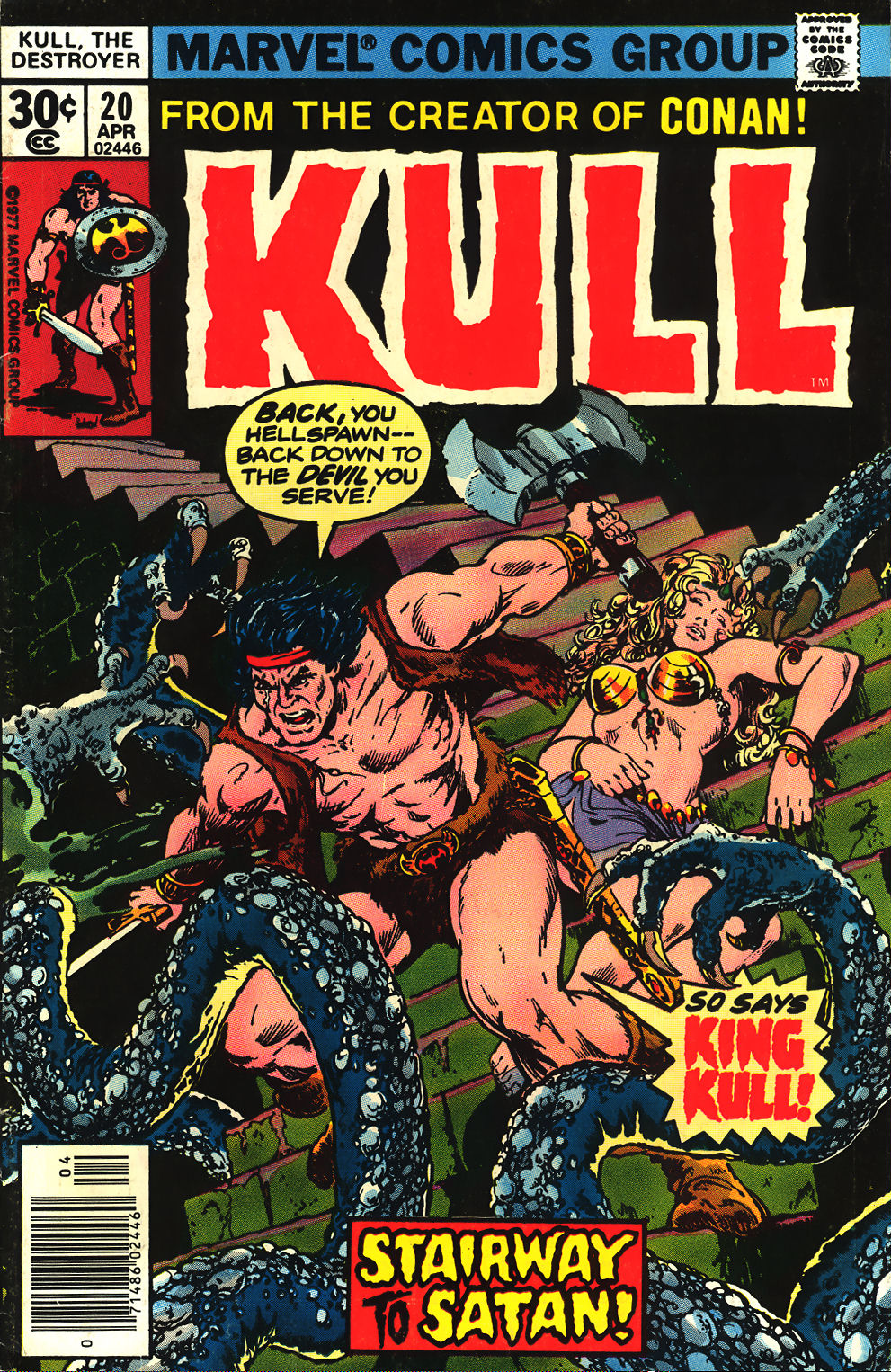 Read online Kull The Destroyer comic -  Issue #20 - 1