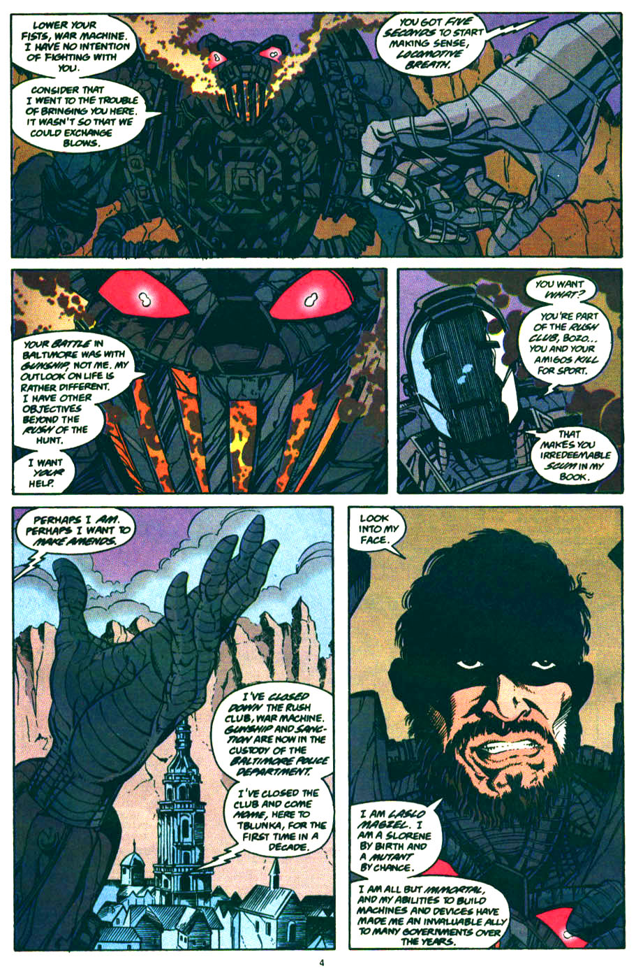 Read online War Machine (1994) comic -  Issue #14 - 5