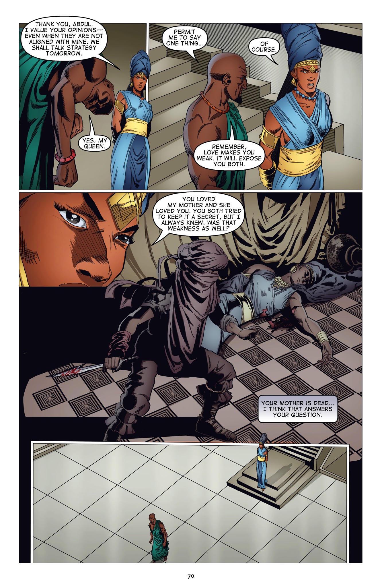 Read online Malika: Warrior Queen comic -  Issue # TPB 1 (Part 1) - 72