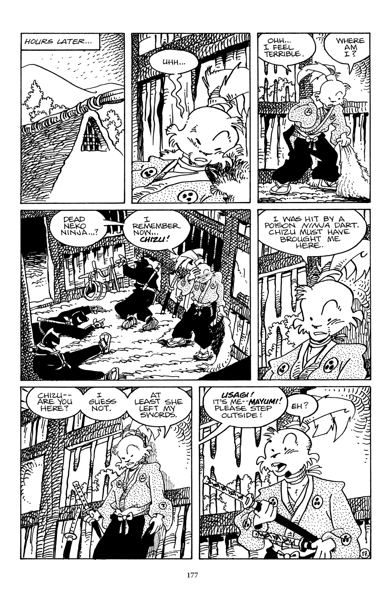 Read online The Usagi Yojimbo Saga comic -  Issue # TPB 6 - 176