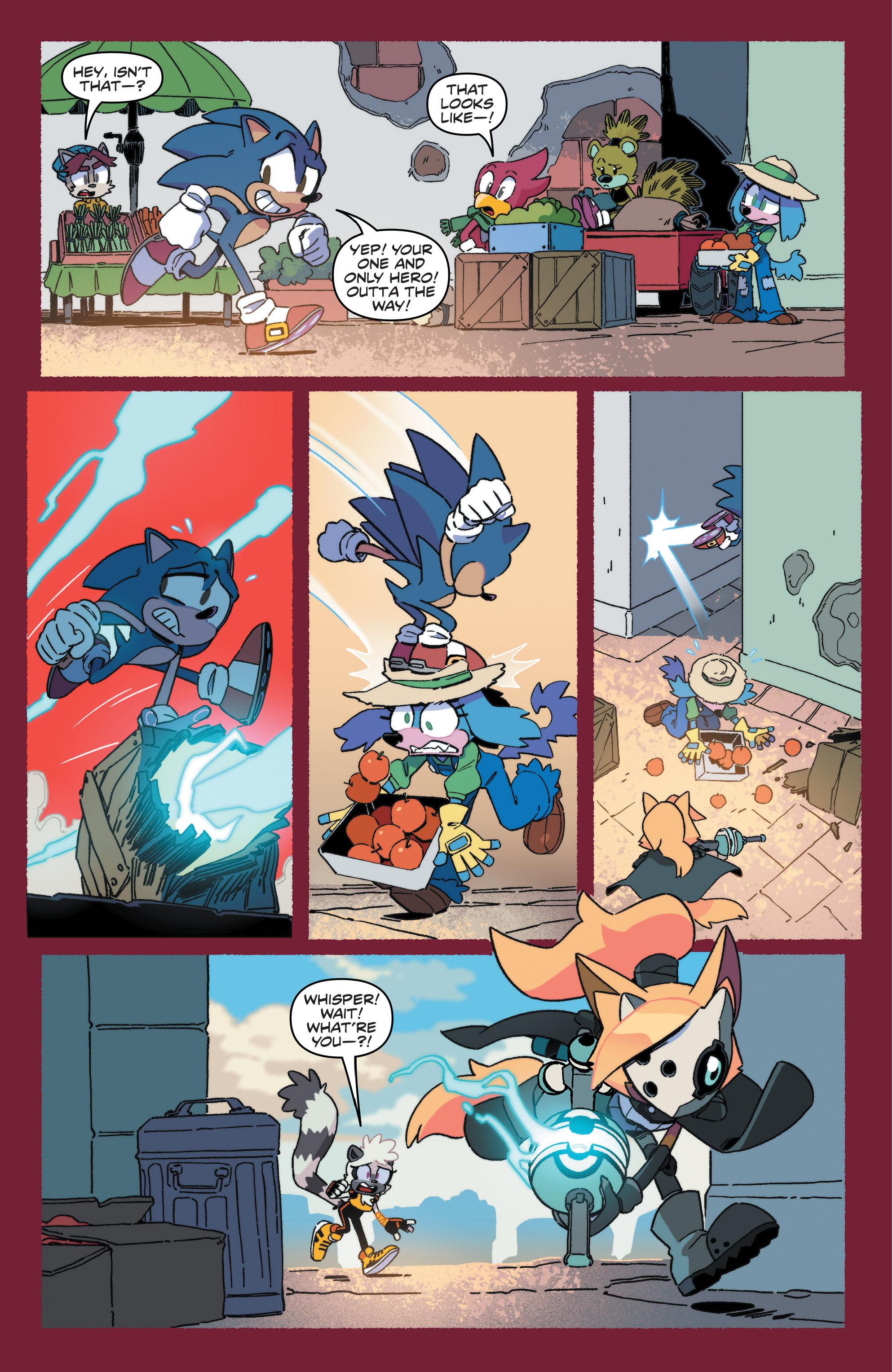 Read online Sonic the Hedgehog: Tangle & Whisper comic -  Issue #1 - 8