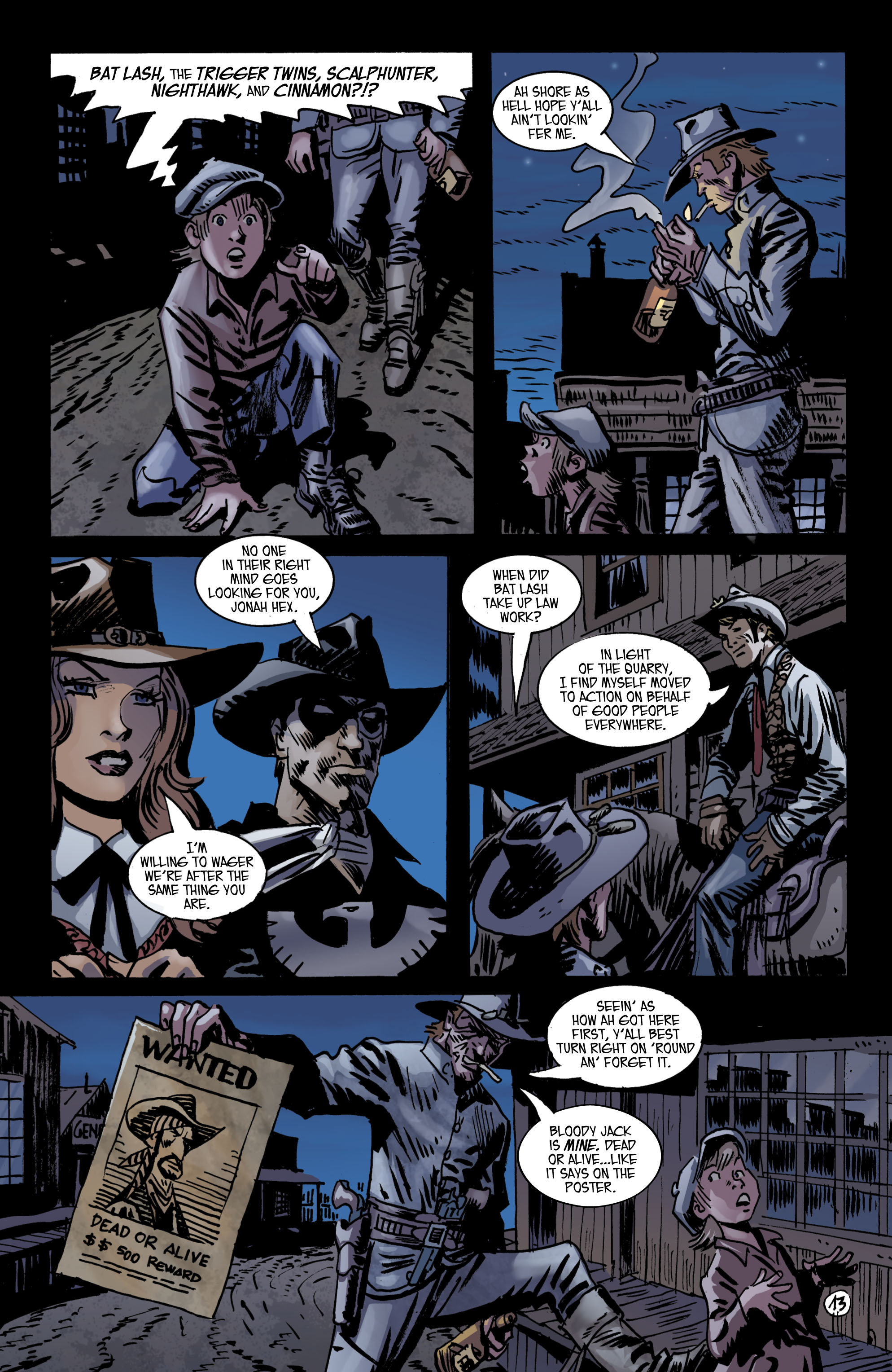 Read online Jonah Hex (2006) comic -  Issue #57 - 14