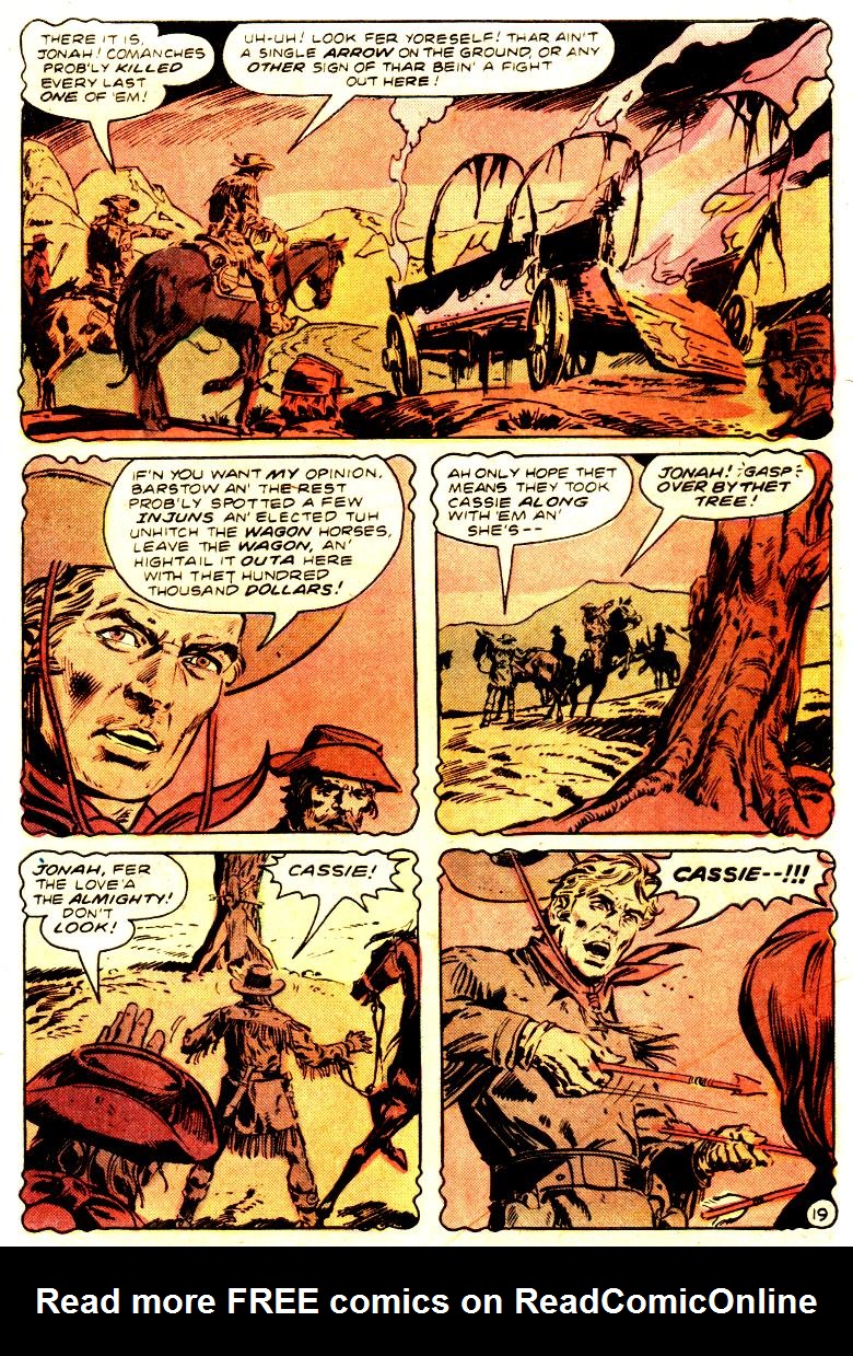 Read online Jonah Hex (1977) comic -  Issue #67 - 20