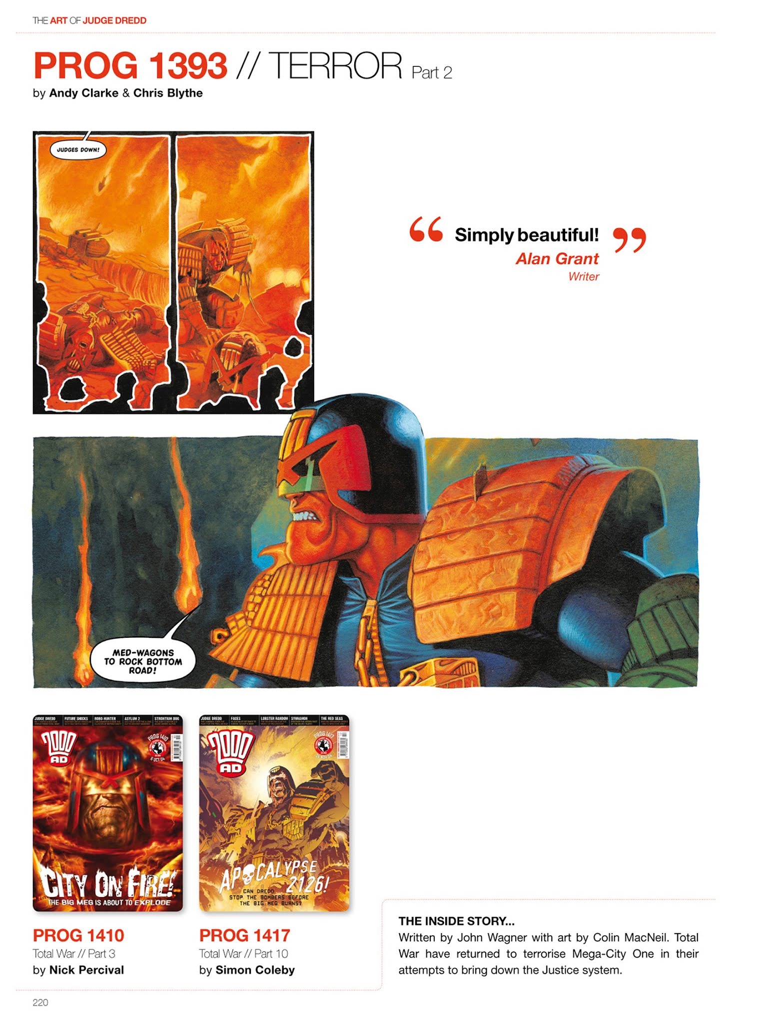 Read online The Art of Judge Dredd: Featuring 35 Years of Zarjaz Covers comic -  Issue # TPB (Part 3) - 40