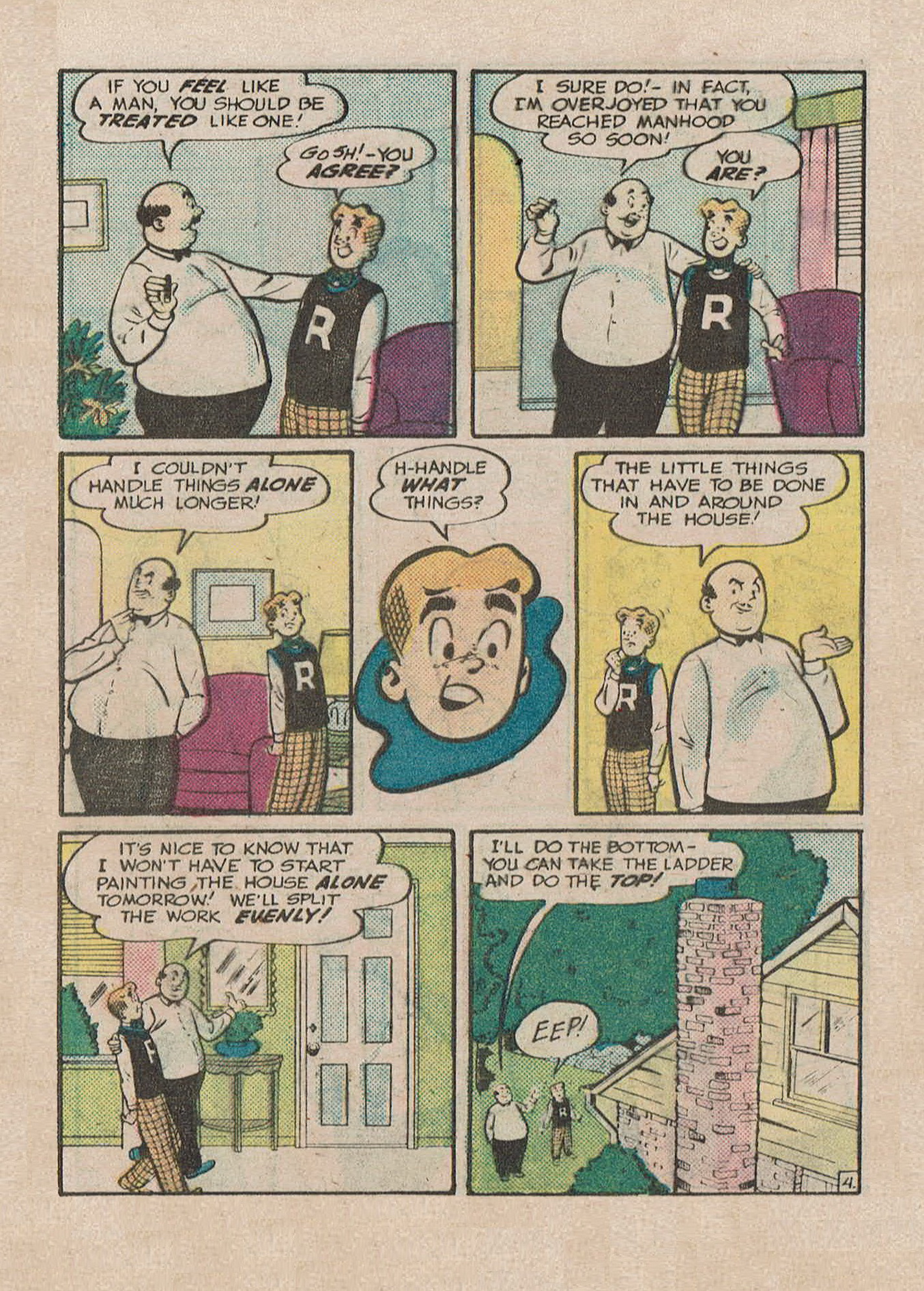 Read online Archie's Double Digest Magazine comic -  Issue #28 - 196