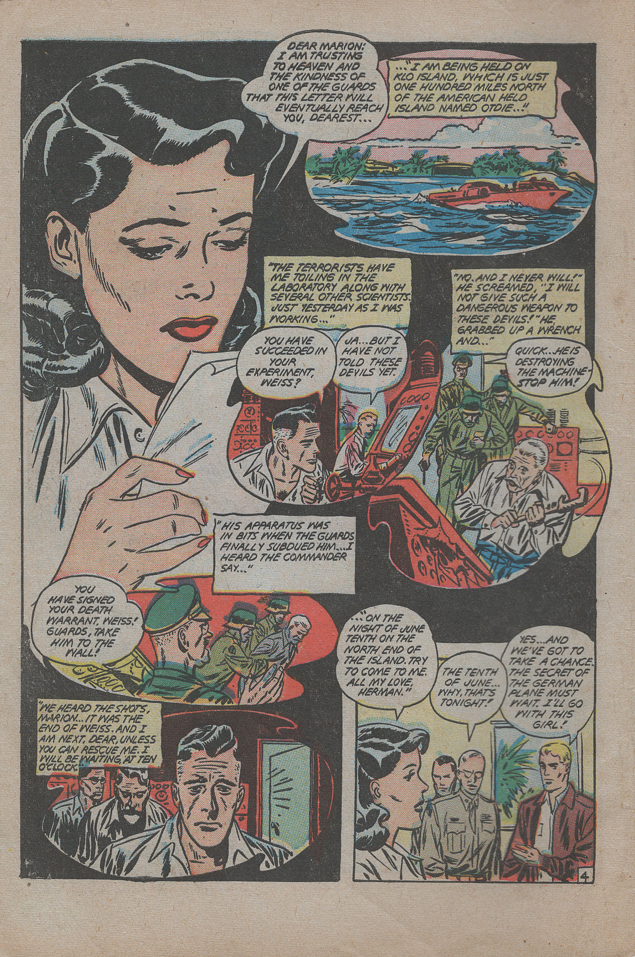 Read online Wings Comics comic -  Issue #109 - 6