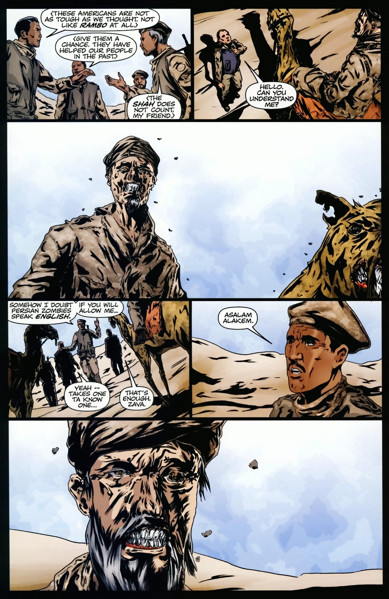 Read online ZMD: Zombies of Mass Destruction comic -  Issue #4 - 18