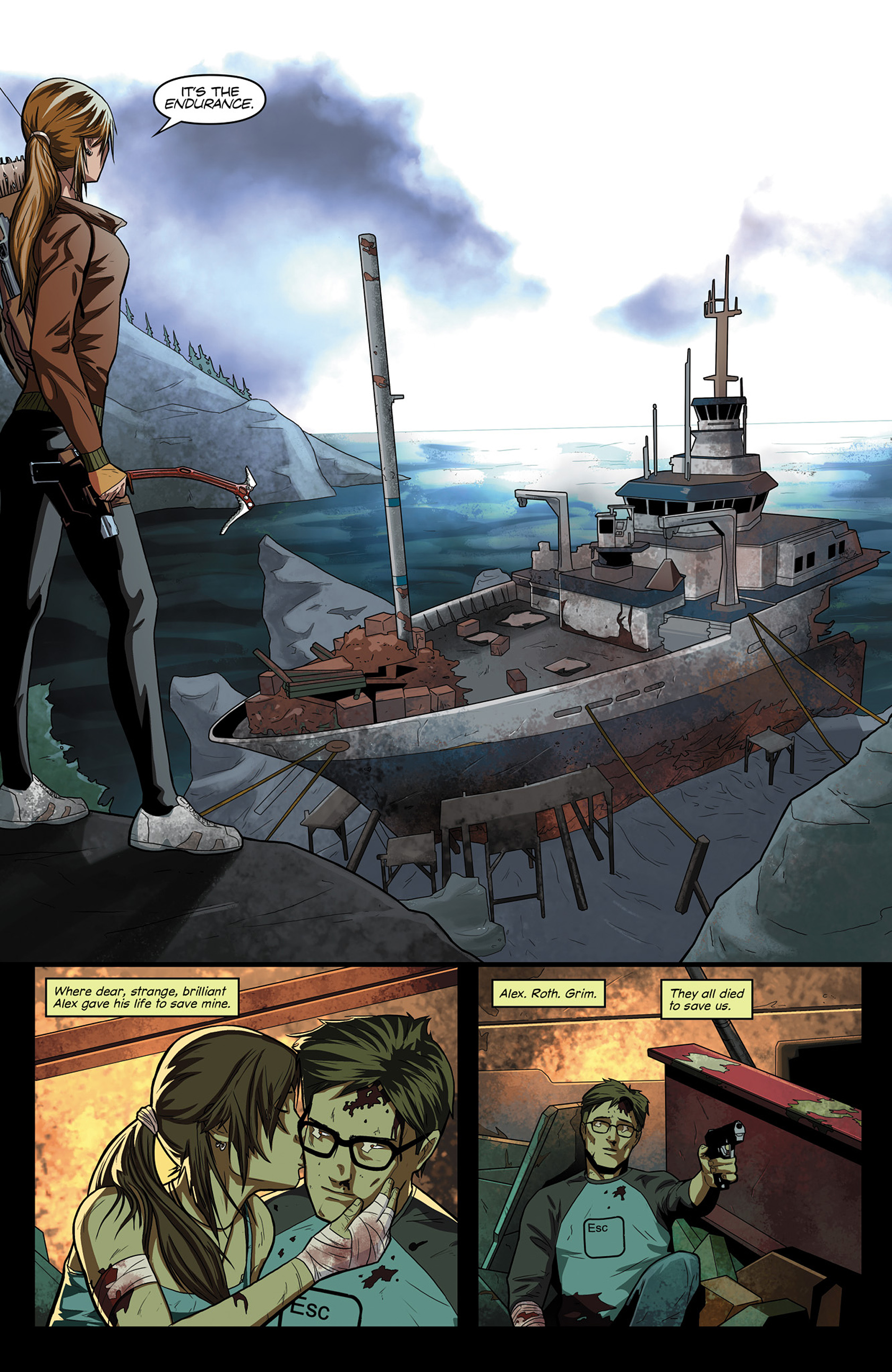 Read online Tomb Raider (2014) comic -  Issue #5 - 14