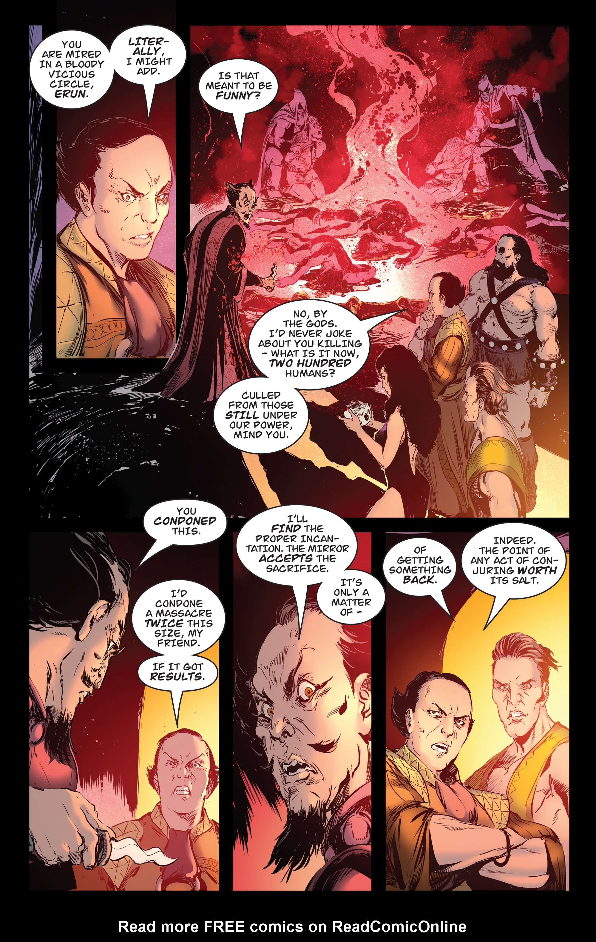 Read online Queen of Vampires comic -  Issue #7 - 12