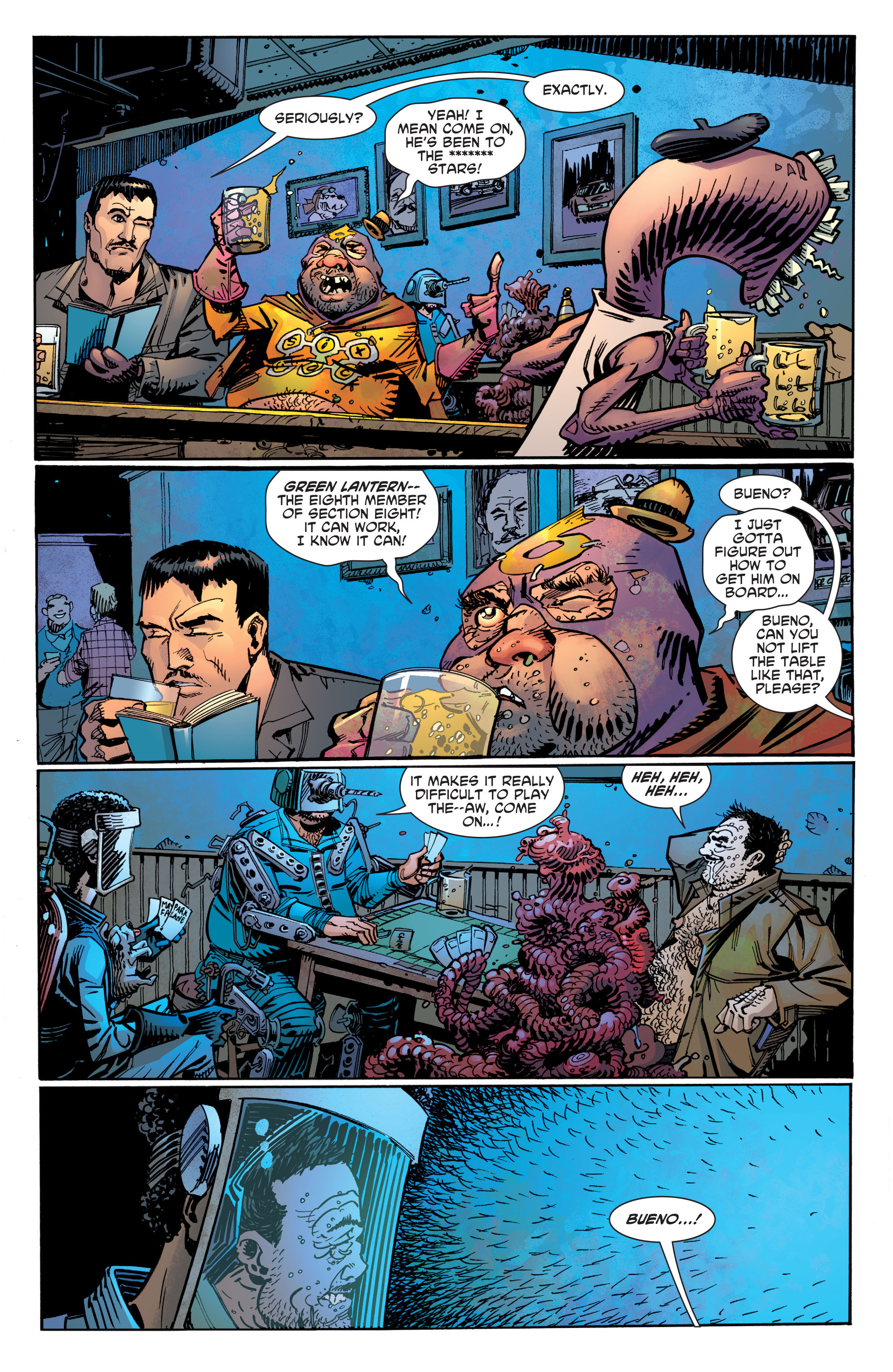 Read online All-Star Section Eight comic -  Issue #2 - 7