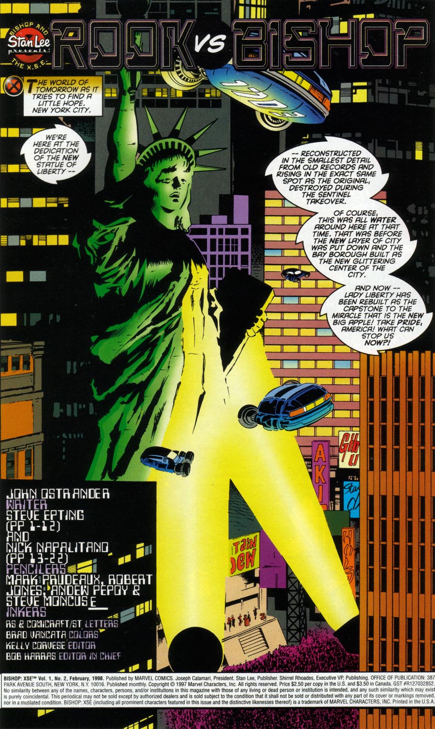 Read online Bishop: X.S.E. comic -  Issue #2 - 2