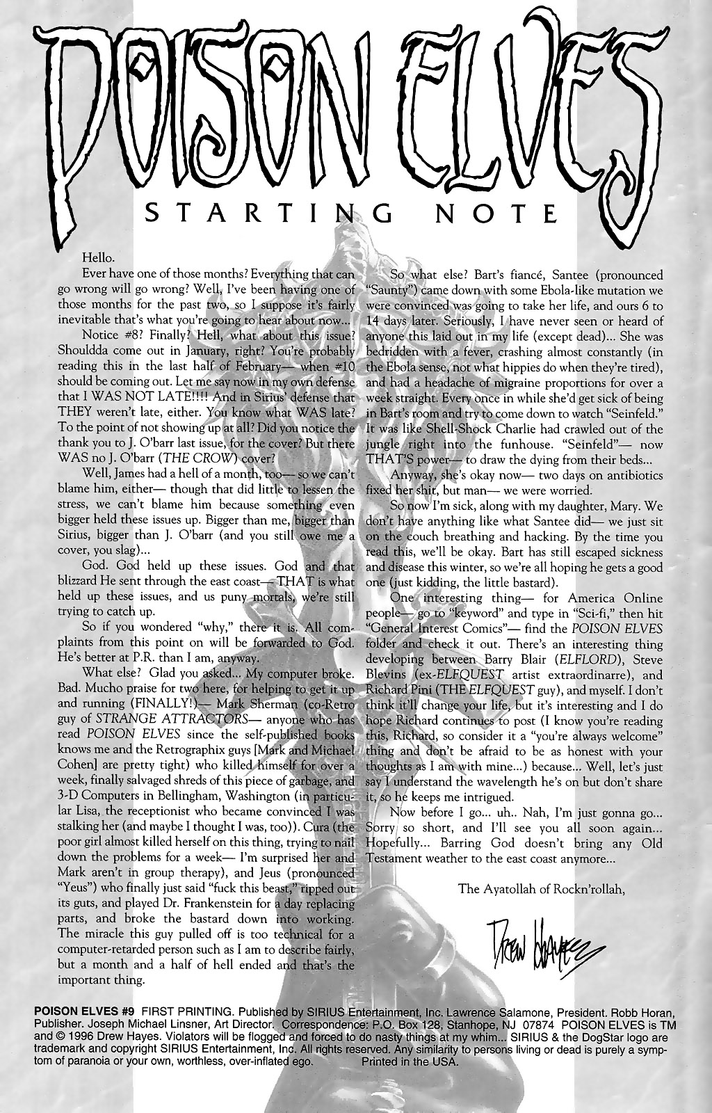 Read online Poison Elves (1995) comic -  Issue #9 - 2