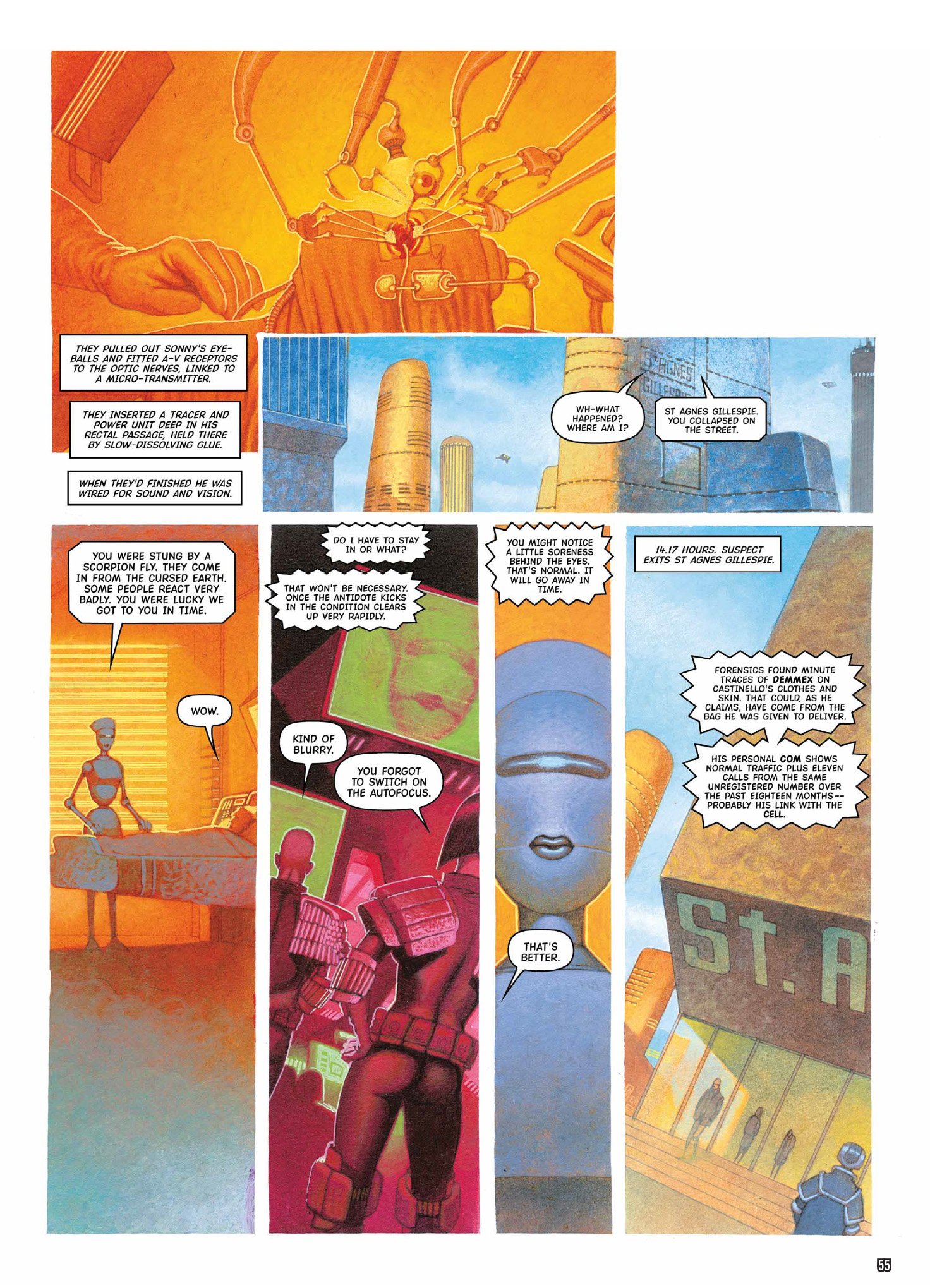 Read online Judge Dredd: The Complete Case Files comic -  Issue # TPB 39 (Part 1) - 56