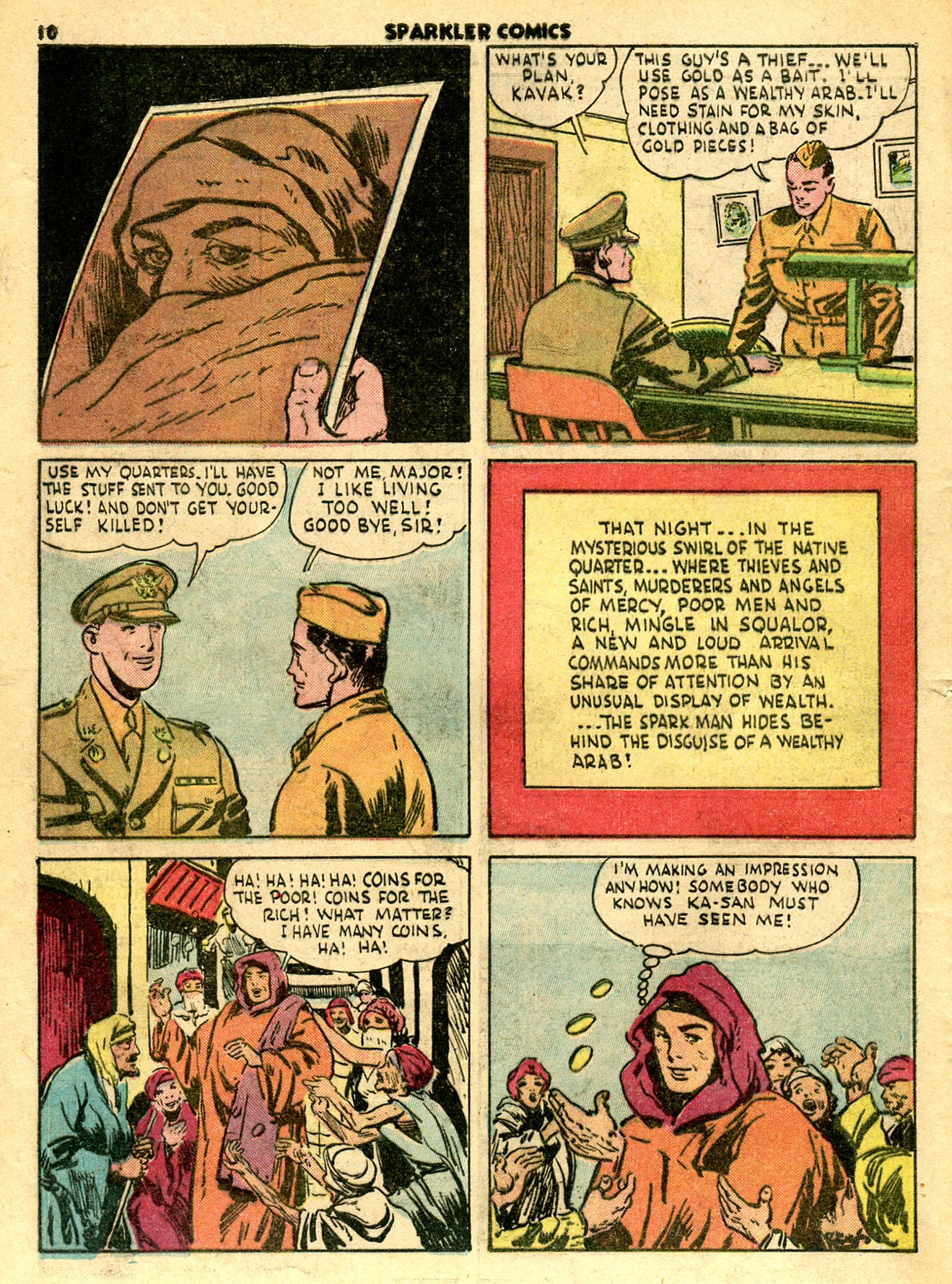 Read online Sparkler Comics comic -  Issue #20 - 12