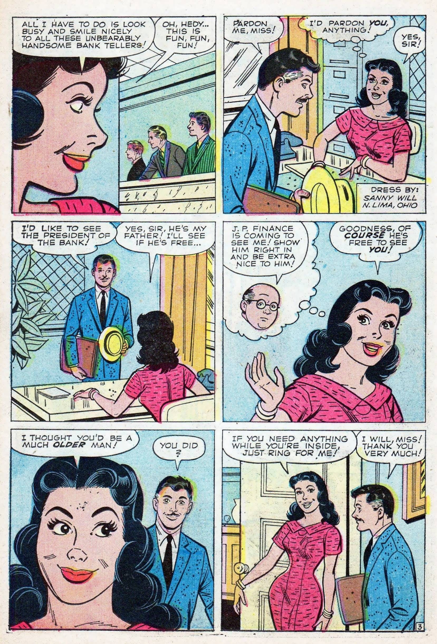 Read online Patsy and Hedy comic -  Issue #59 - 22