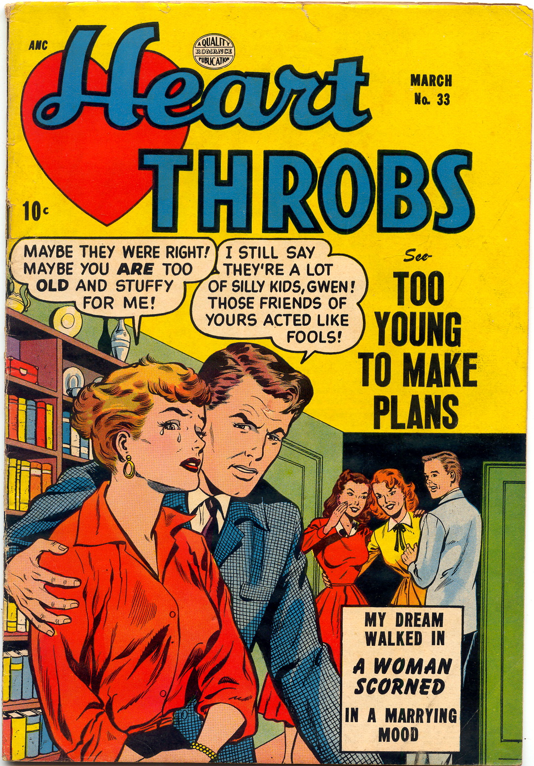 Read online Heart Throbs comic -  Issue #33 - 1