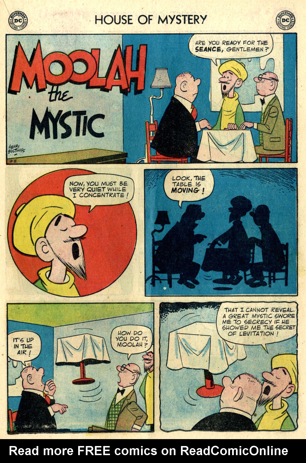Read online House of Mystery (1951) comic -  Issue #76 - 19