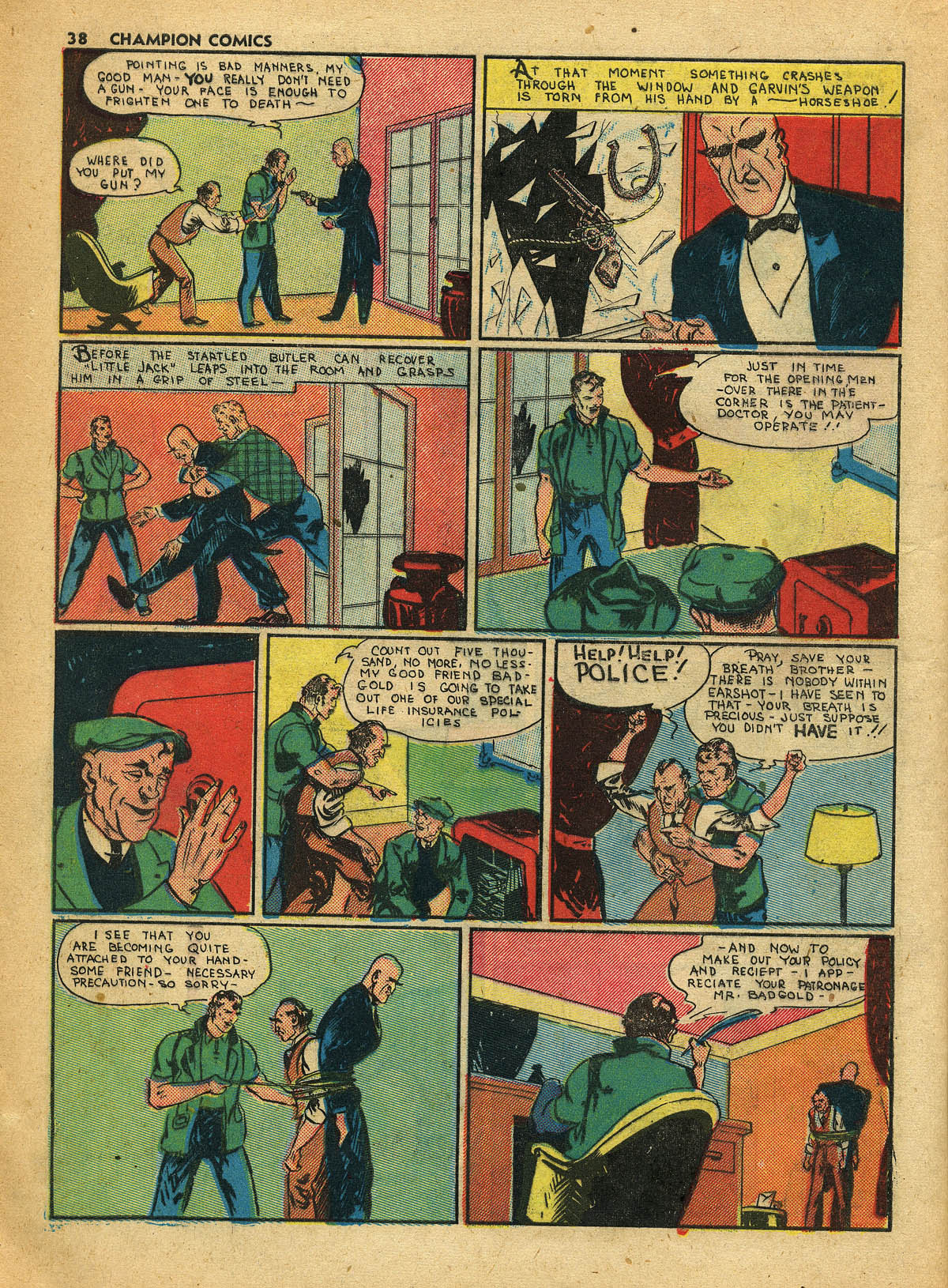 Read online Champion Comics comic -  Issue #7 - 39