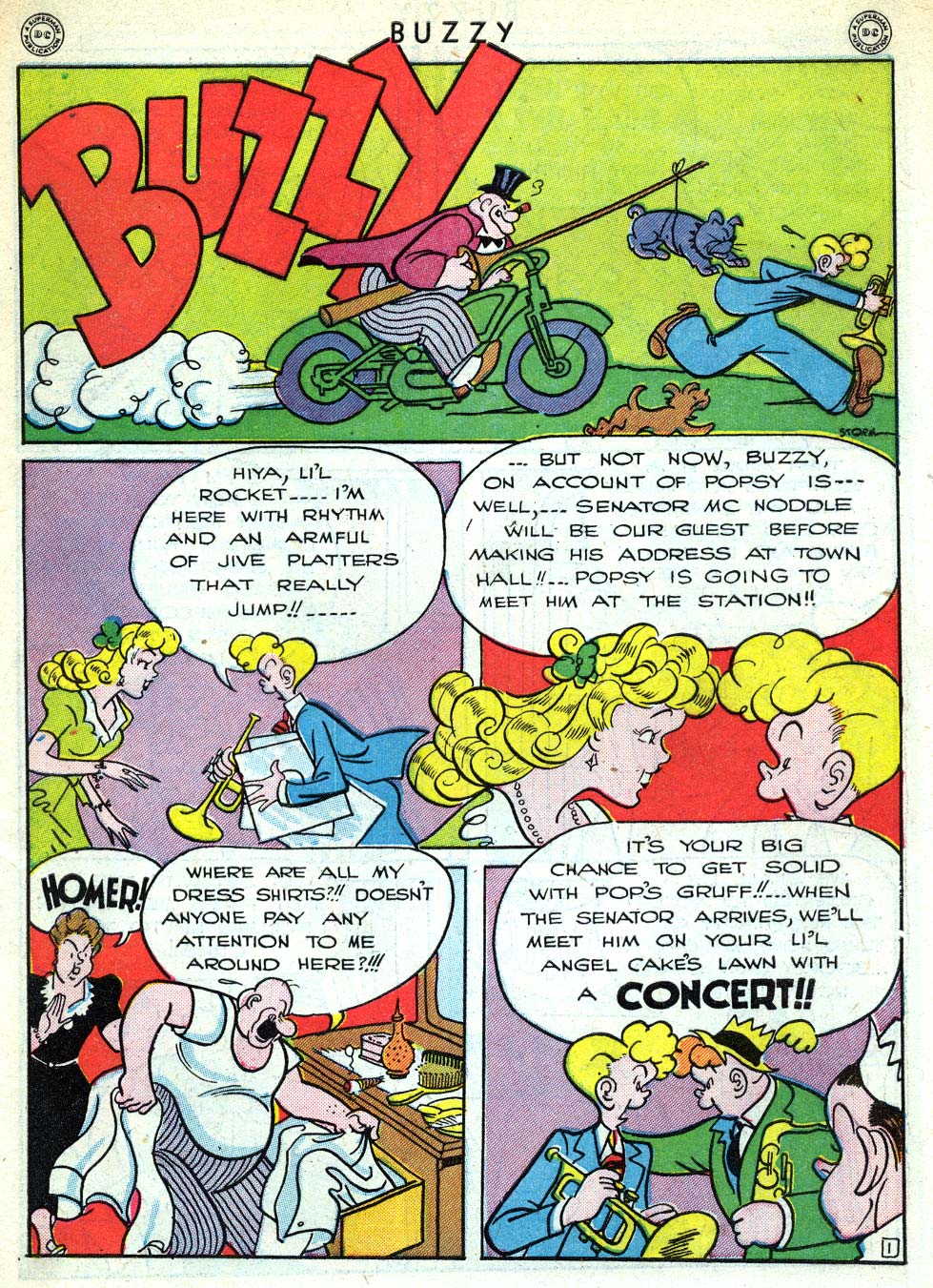 Read online Buzzy comic -  Issue #2 - 3