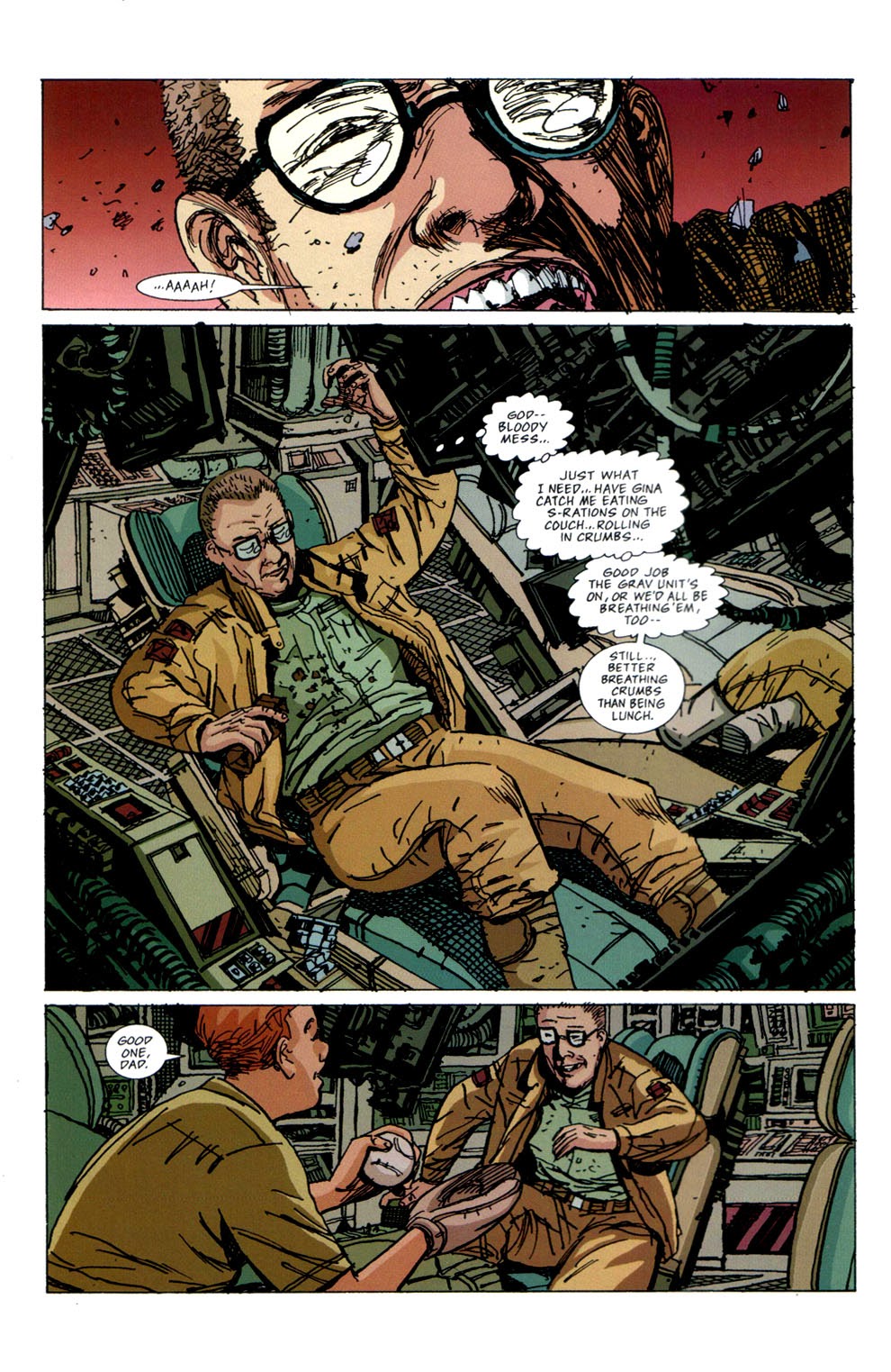 Read online Aliens: Survival comic -  Issue #1 - 6