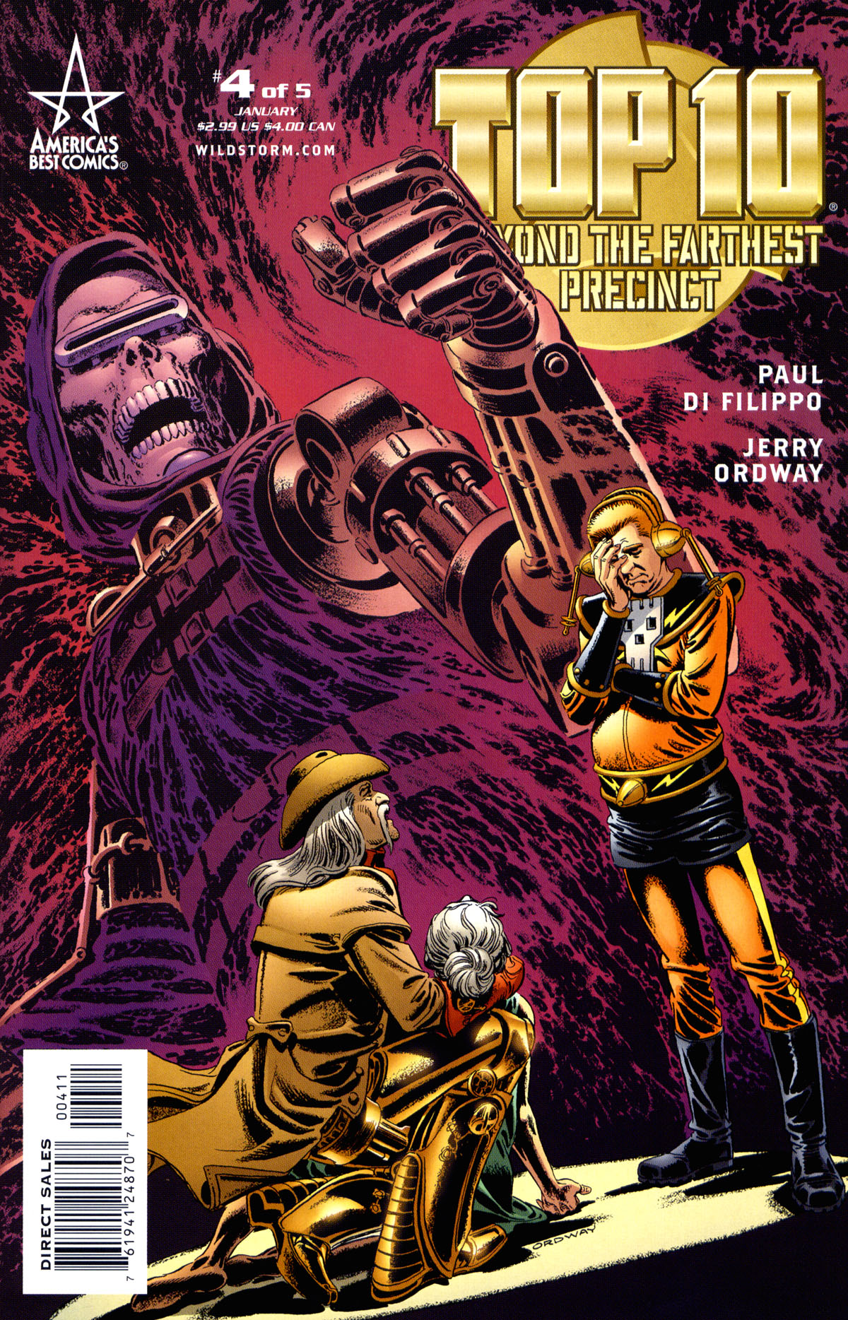 Read online Top 10: Beyond The Farthest Precinct comic -  Issue #4 - 1