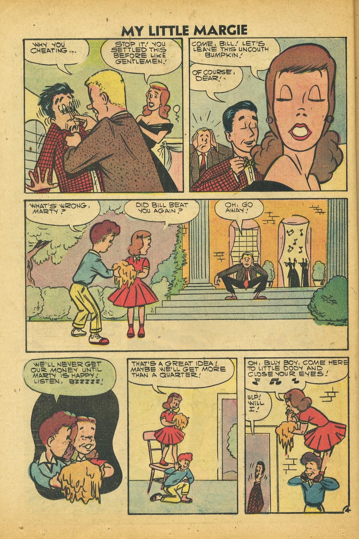 Read online My Little Margie (1954) comic -  Issue #21 - 24