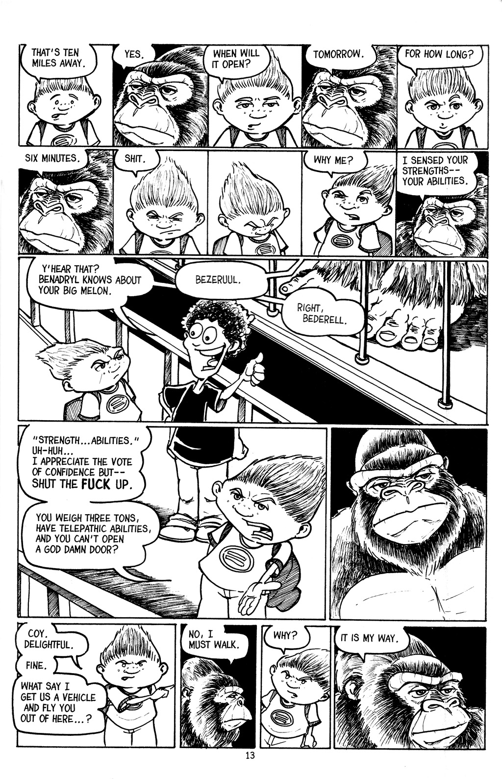 Read online The Adventures of Barry Ween, Boy Genius 3: Monkey Tales comic -  Issue #1 - 15