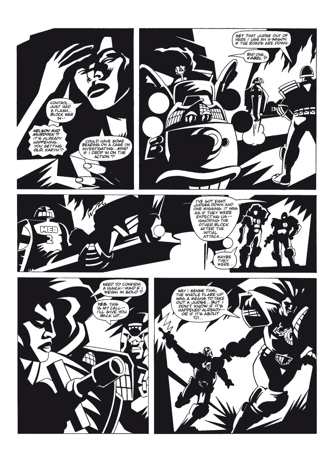 Read online Judge Dredd Megazine (Vol. 5) comic -  Issue #348 - 101