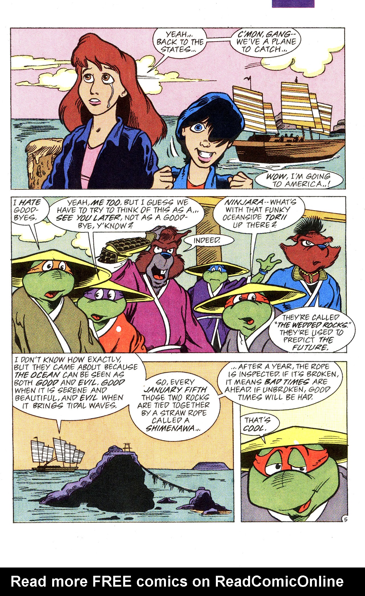 Read online Teenage Mutant Ninja Turtles Adventures (1989) comic -  Issue #33 - 7