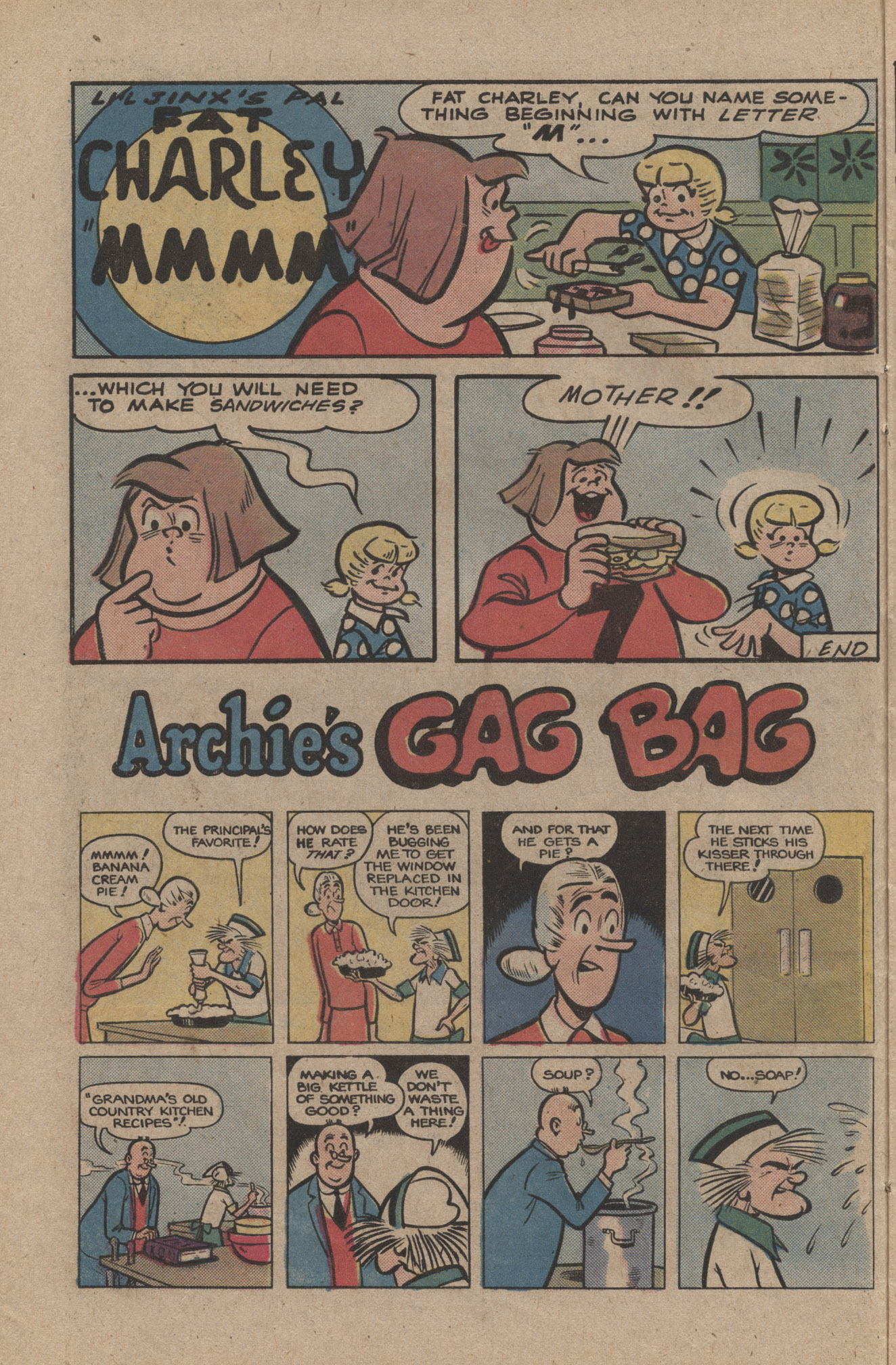 Read online Archie's Joke Book Magazine comic -  Issue #240 - 10