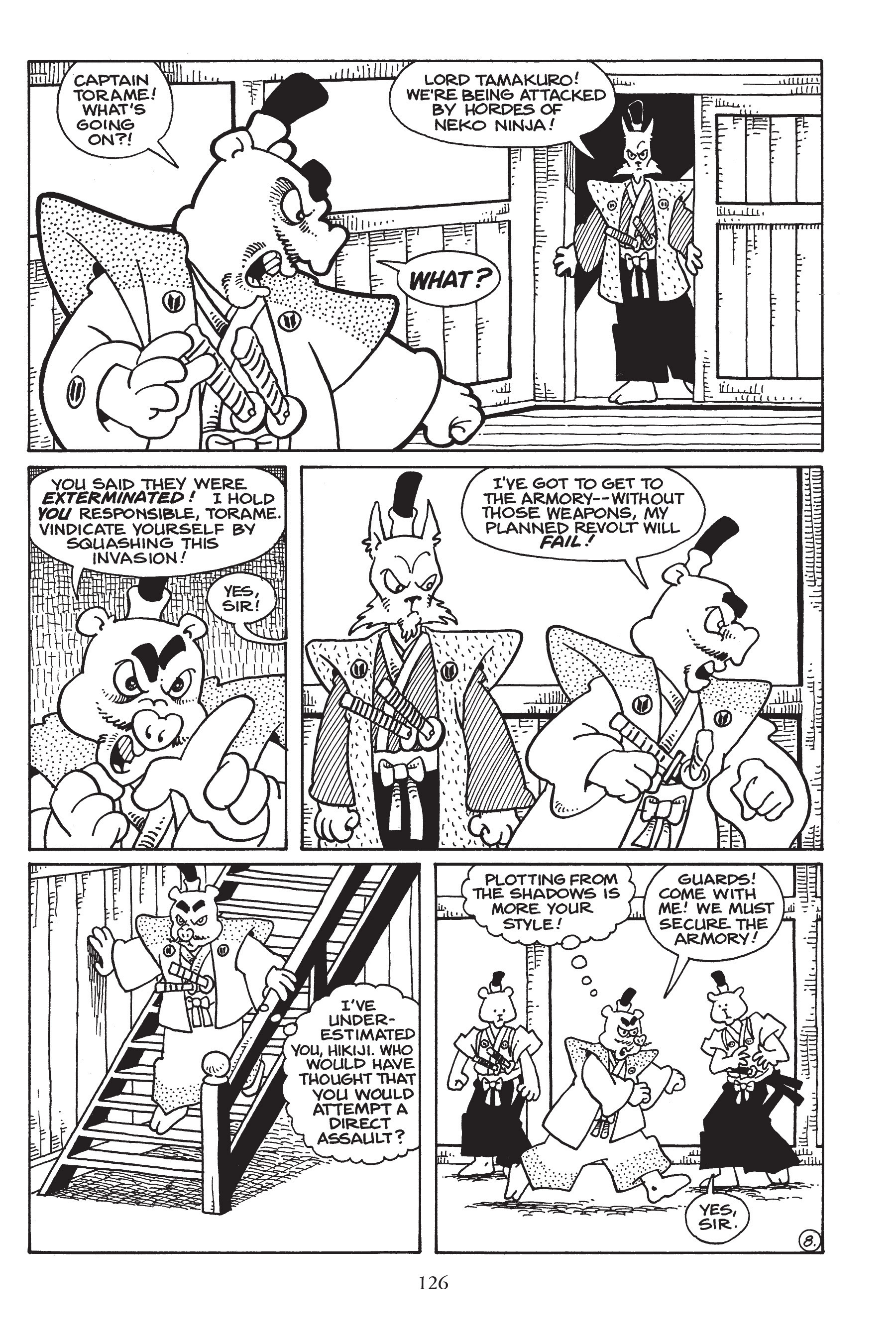 Read online Usagi Yojimbo (1987) comic -  Issue # _TPB 4 - 124