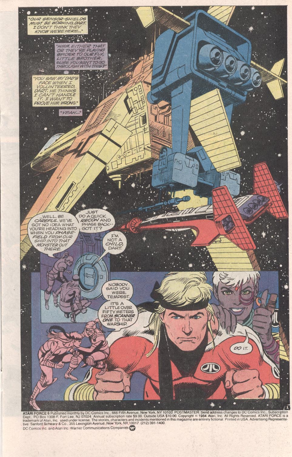 Read online Atari Force (1984) comic -  Issue #6 - 2