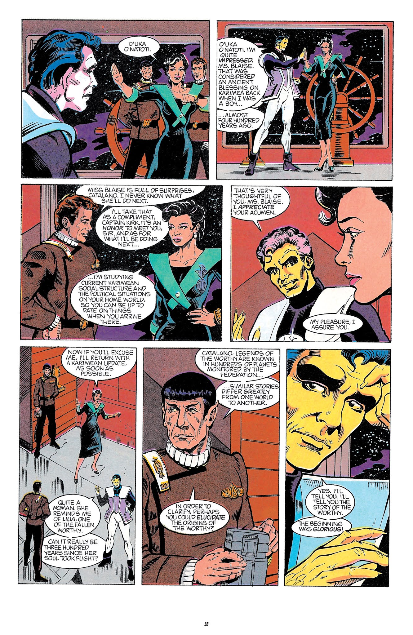 Read online Star Trek Archives comic -  Issue # TPB 1 (Part 1) - 56