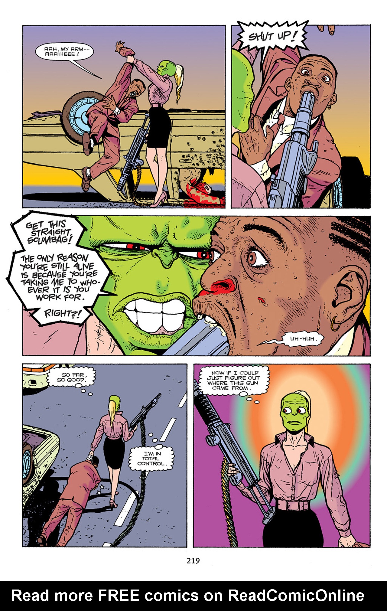 Read online The Mask Omnibus comic -  Issue # _TPB 1 - 219