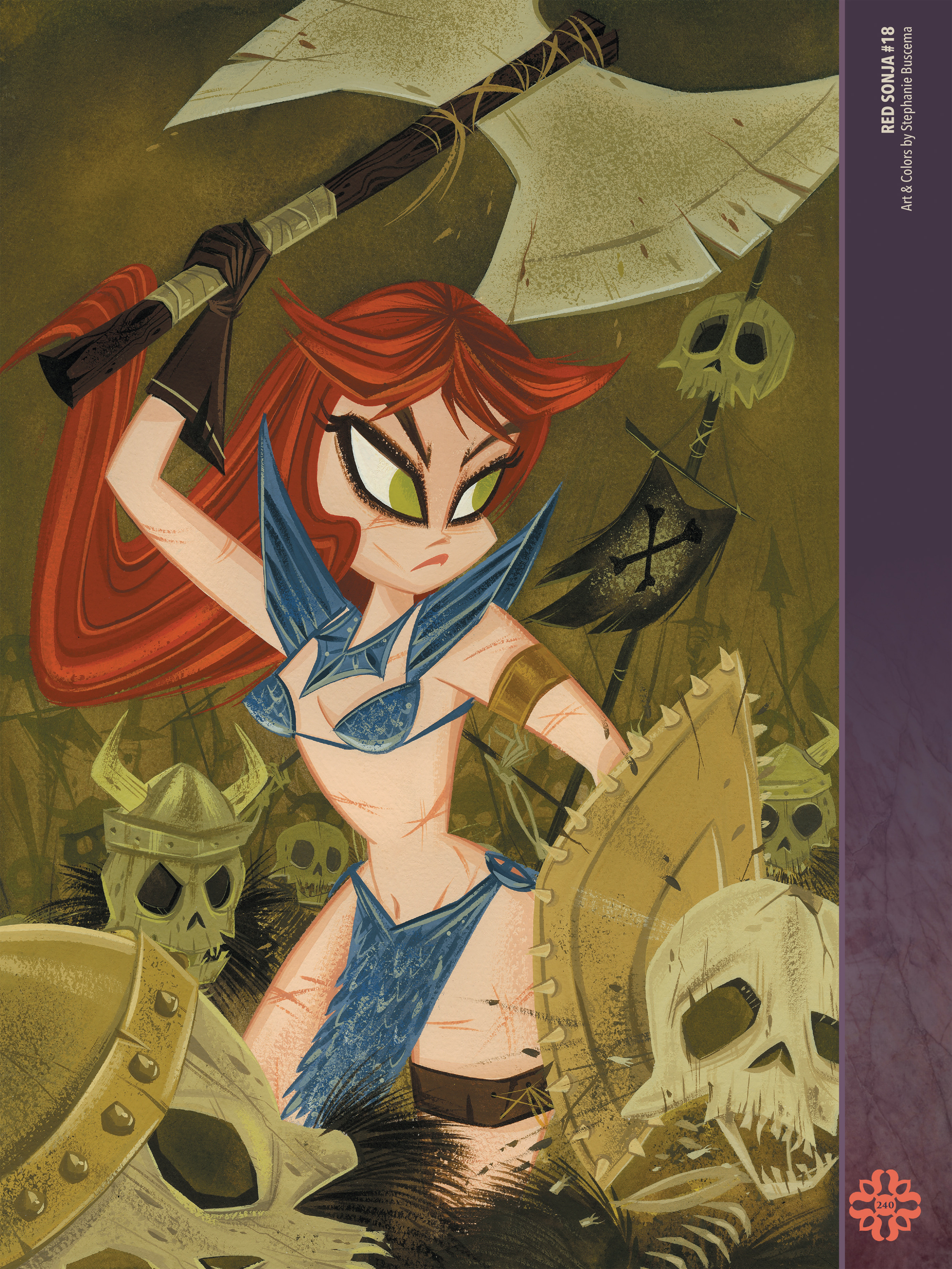 Read online The Art of Red Sonja comic -  Issue # TPB 2 (Part 3) - 41