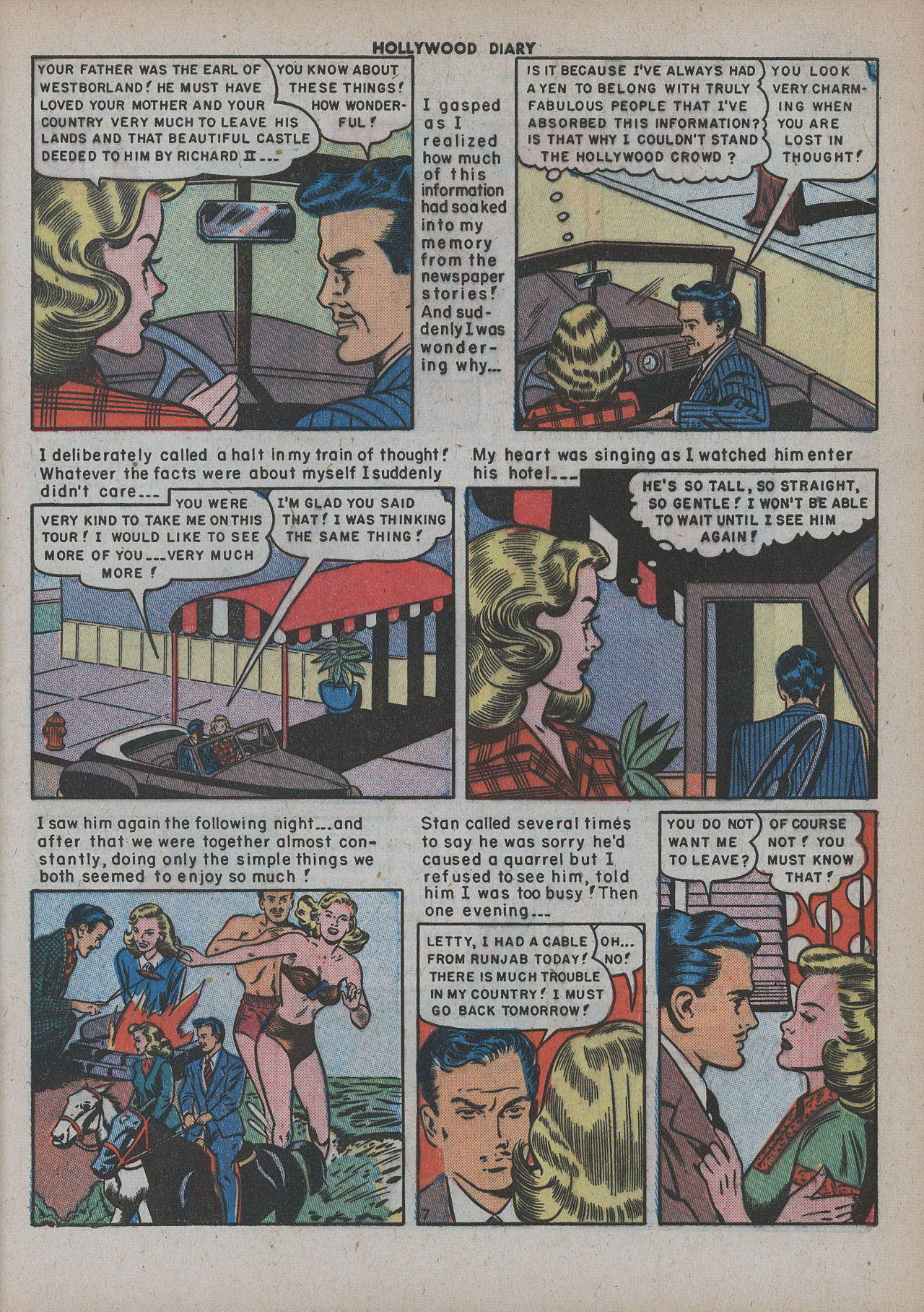 Read online Hollywood Diary comic -  Issue #5 - 9