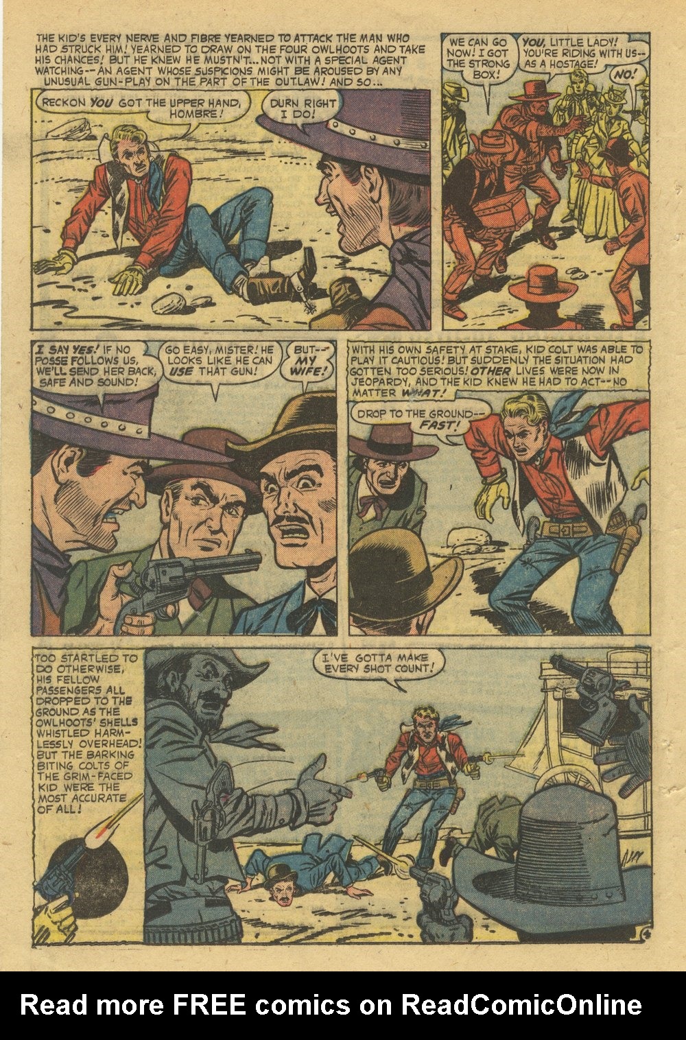 Read online Kid Colt Outlaw comic -  Issue #78 - 16